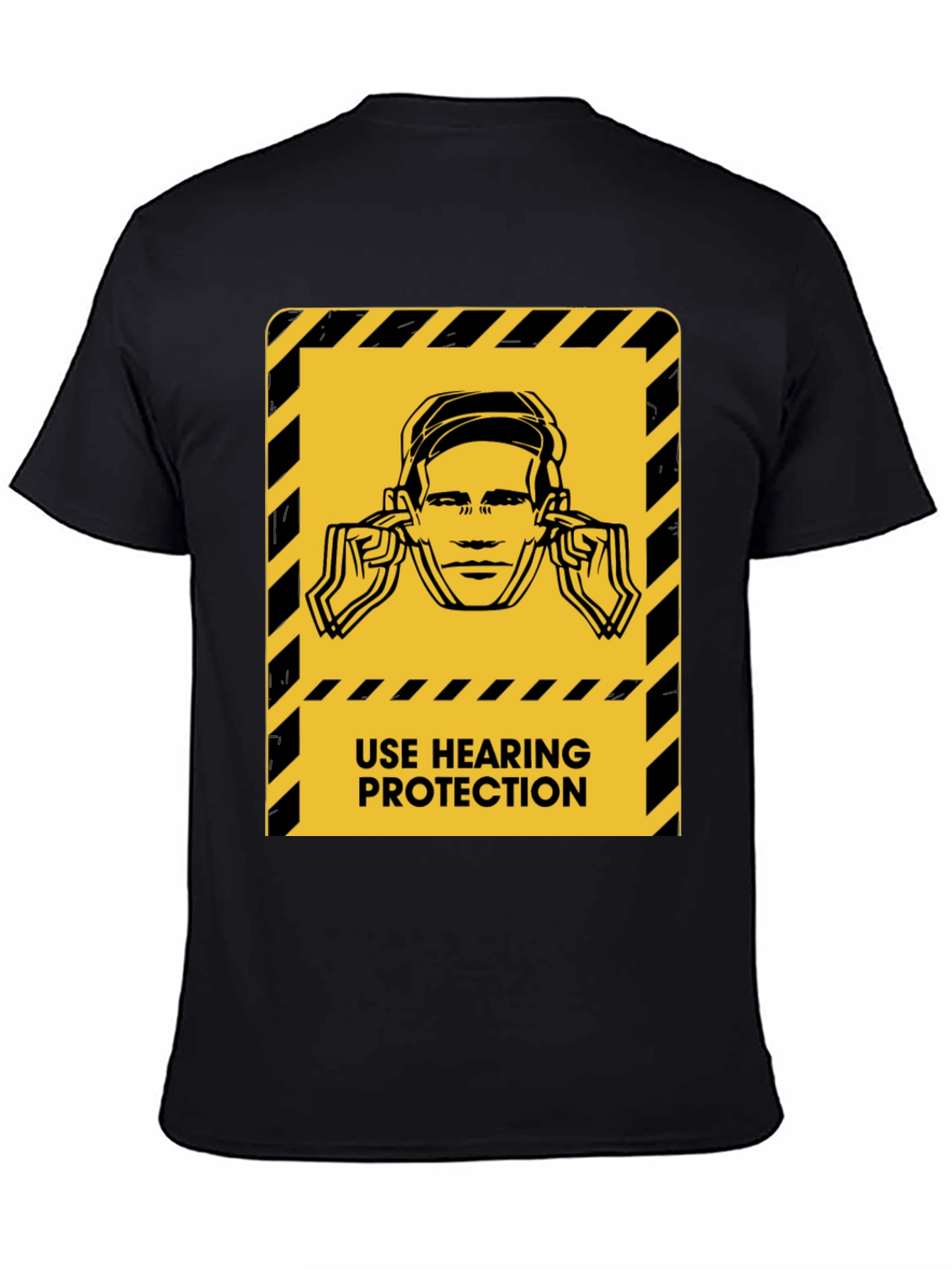 Hearing Protection Graphic Tee - Safety First!