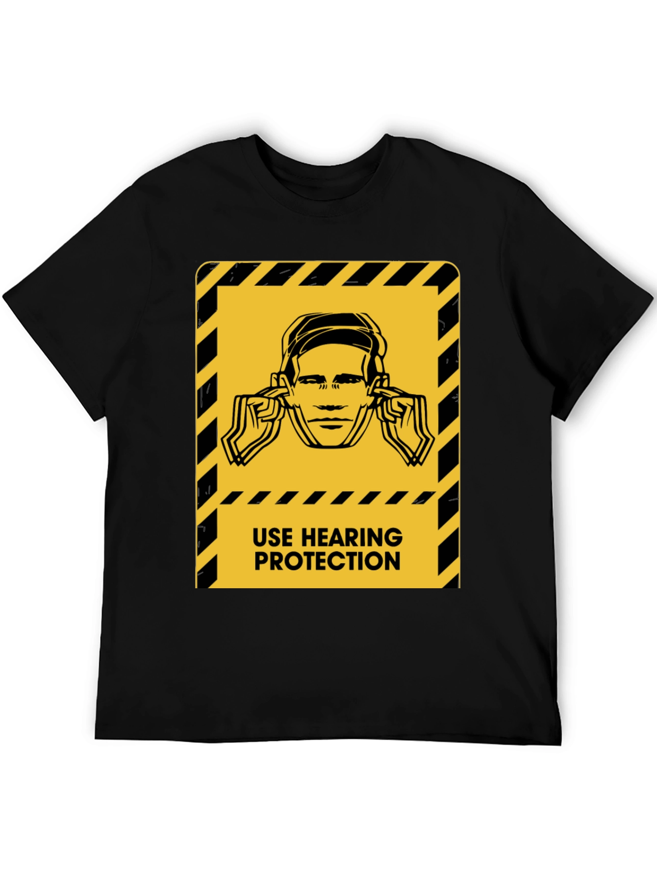 Hearing Protection Graphic Tee - Safety First!