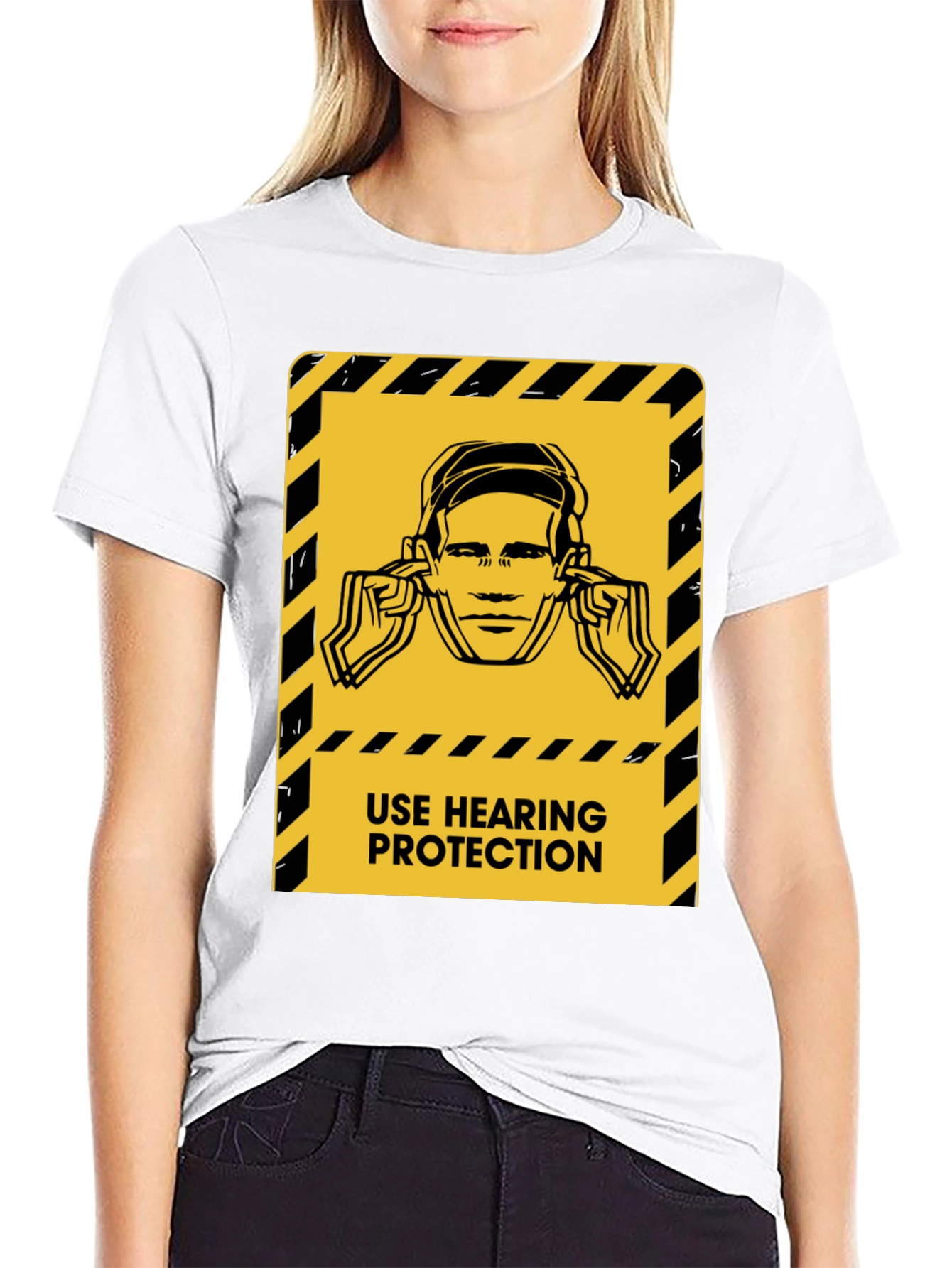 Hearing Protection Graphic Tee - Safety First!