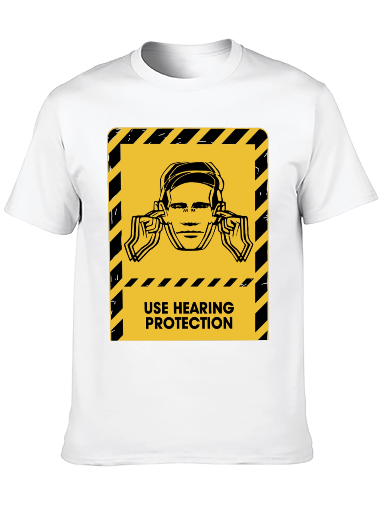 Hearing Protection Graphic Tee - Safety First!