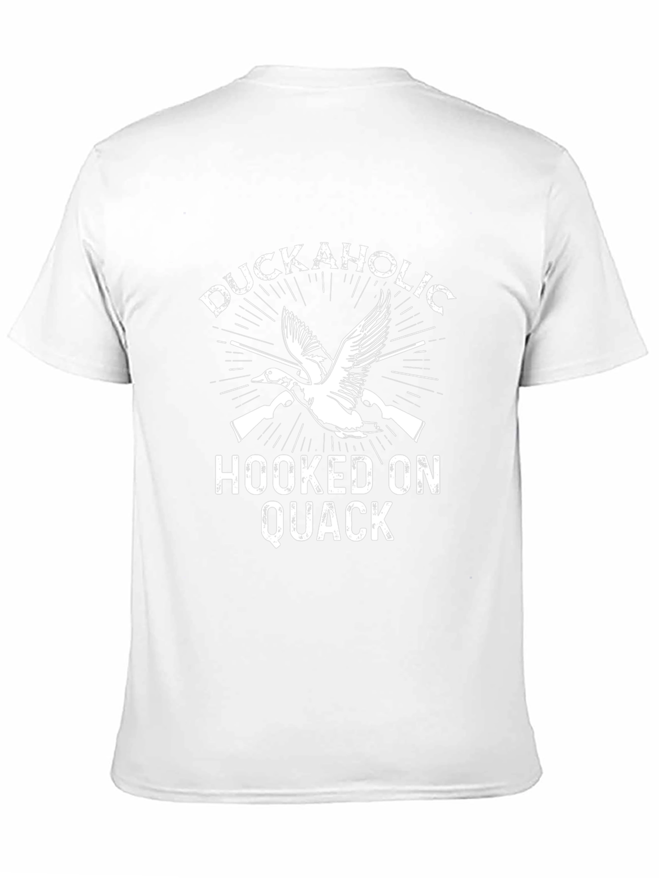 Duckaholic Hooked on Quack Black T-Shirt