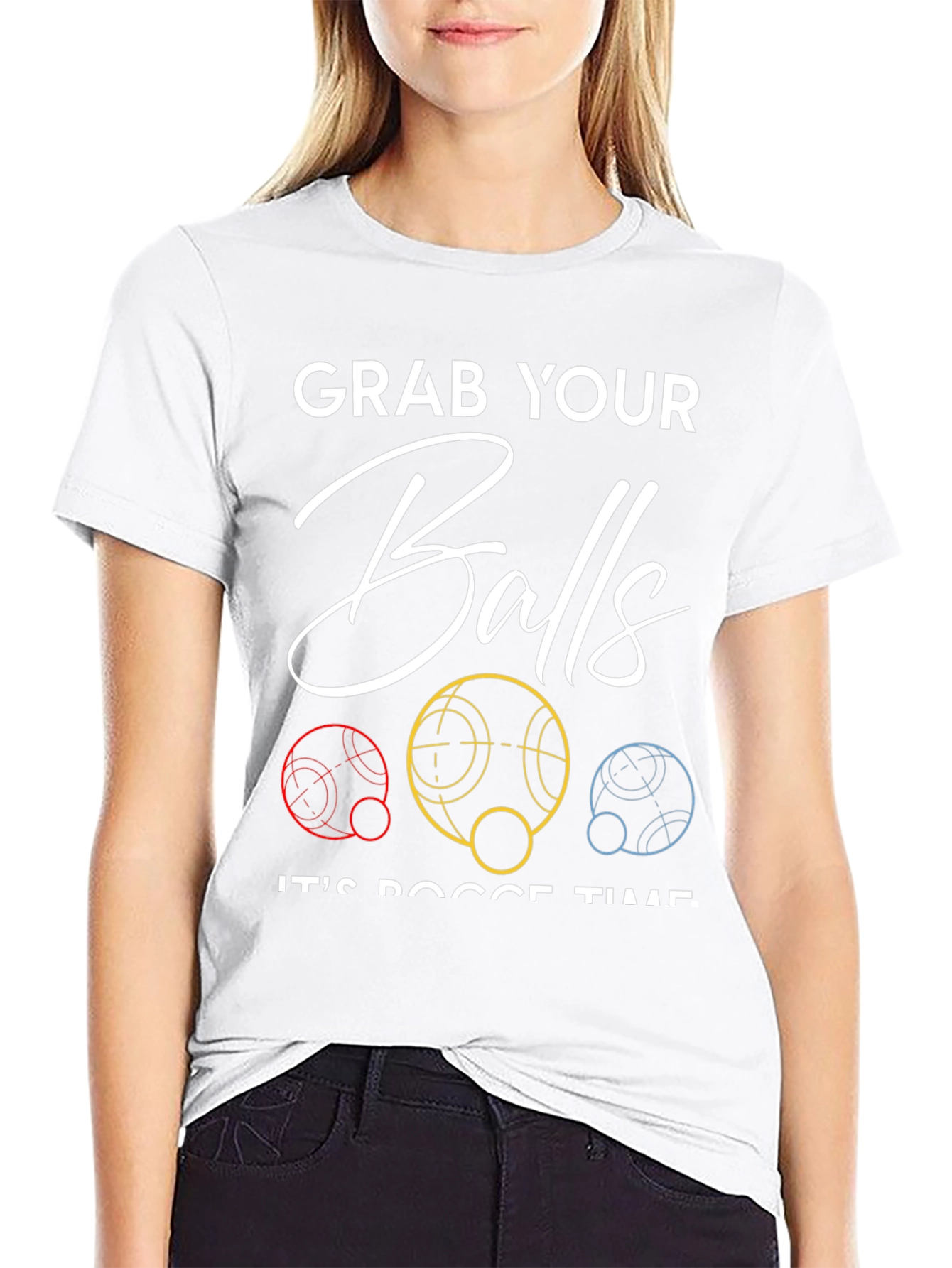Grab Your Balls Bocce Time T-Shirt