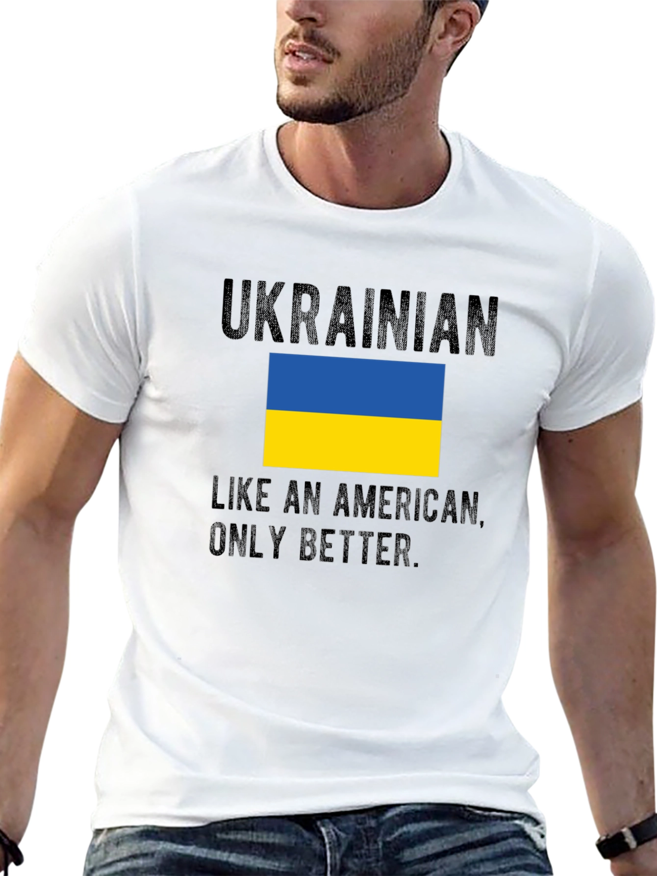 Ukrainian Like An American T-Shirt