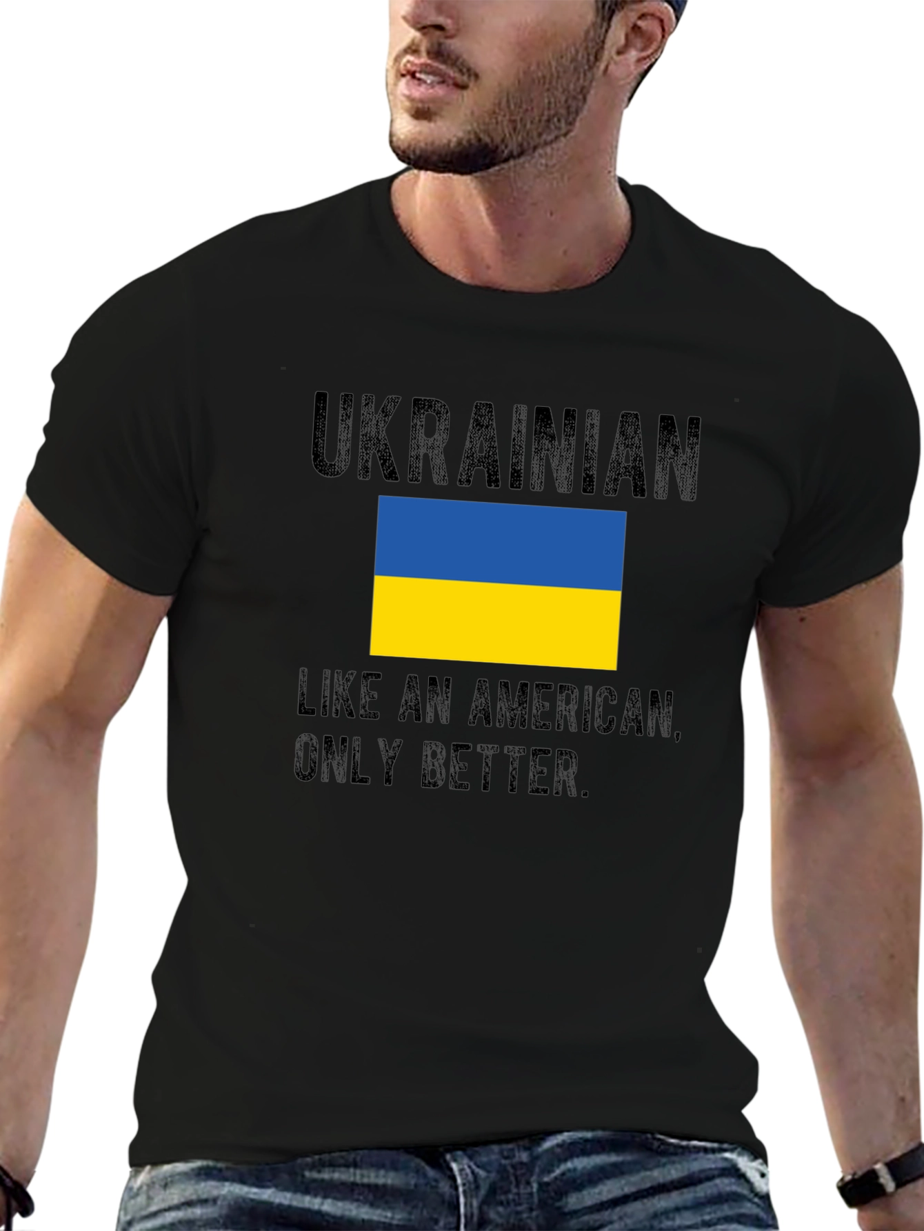 Ukrainian Like An American T-Shirt