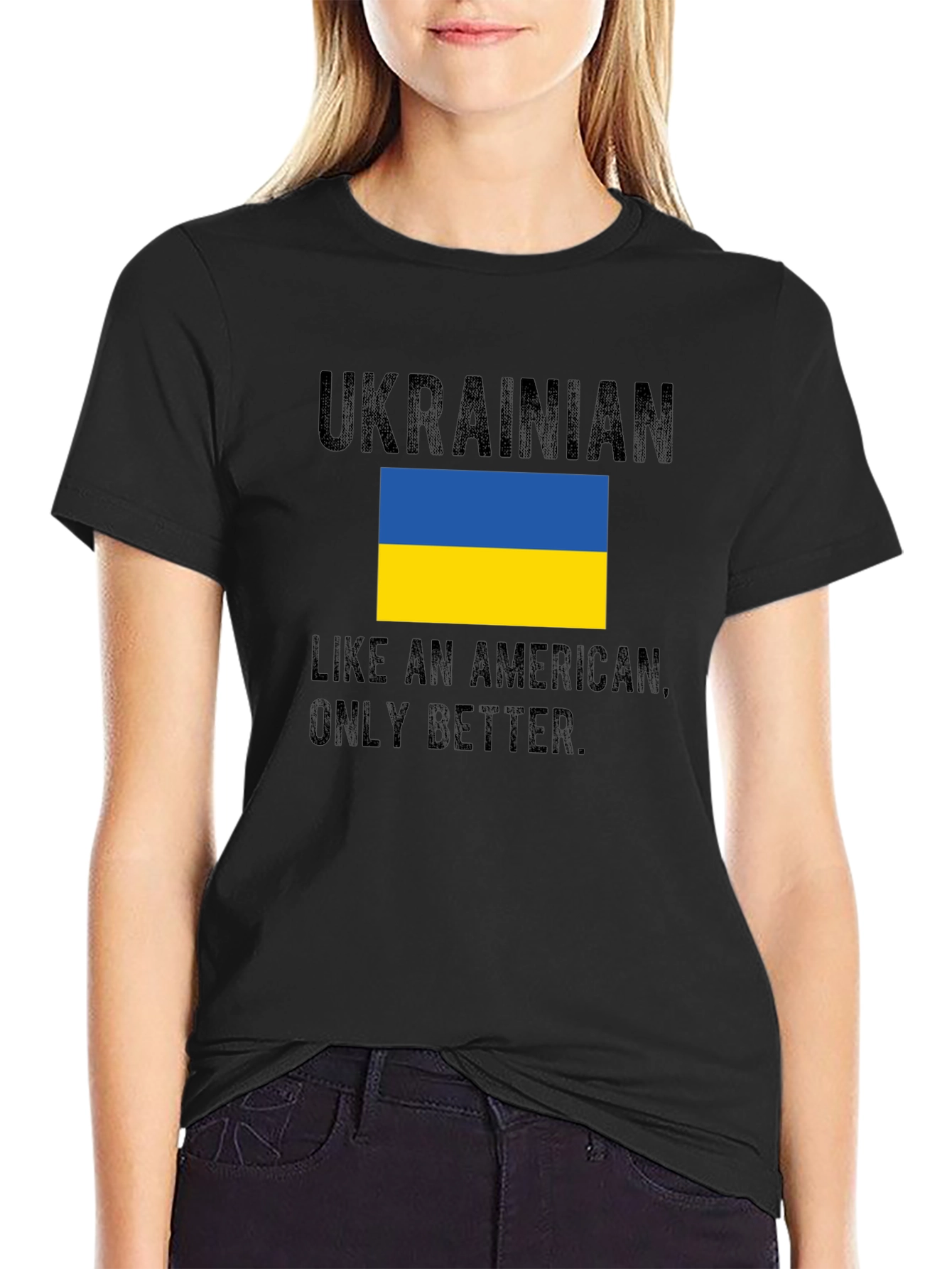 Ukrainian Like An American T-Shirt