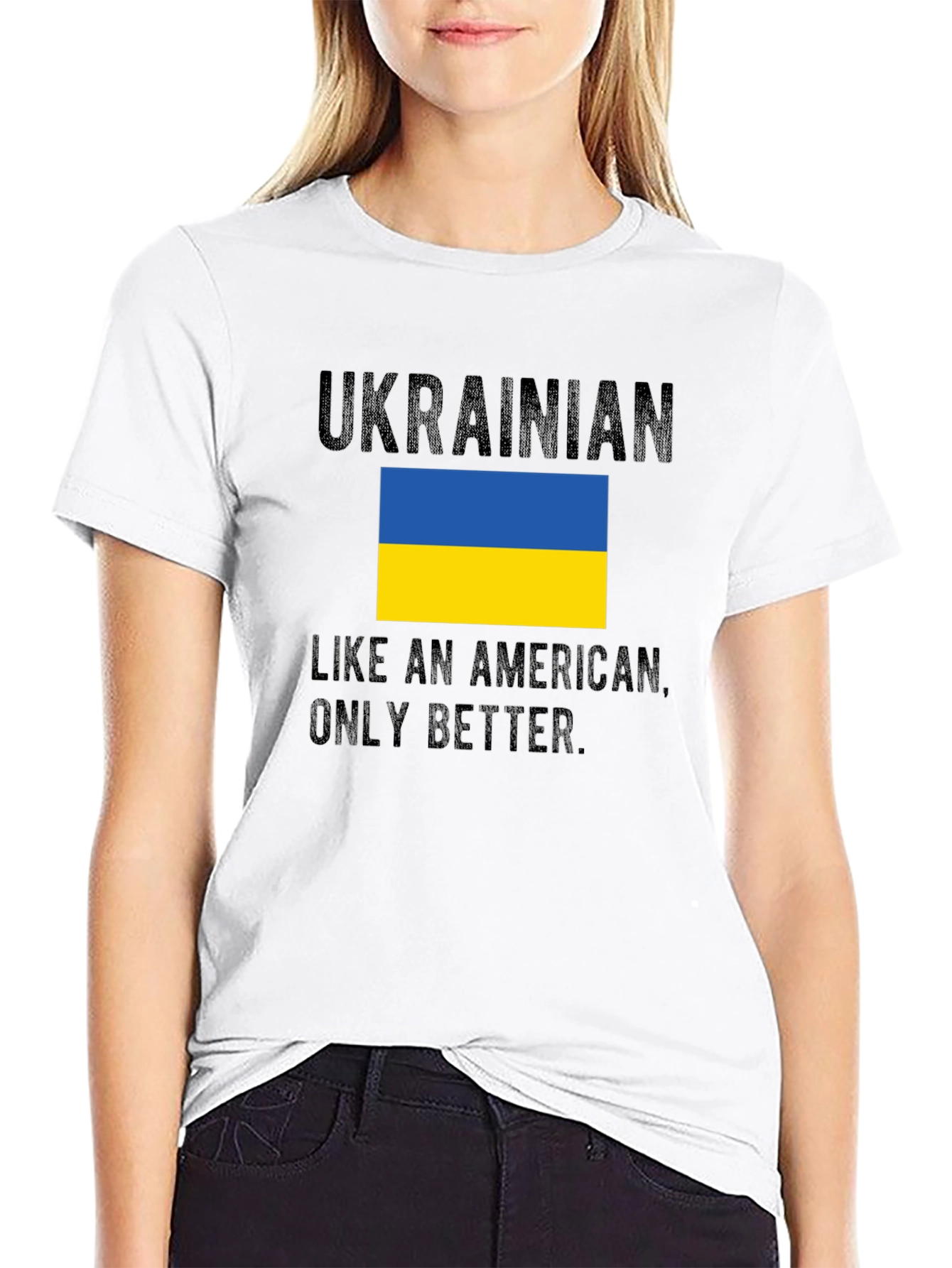 Ukrainian Like An American T-Shirt