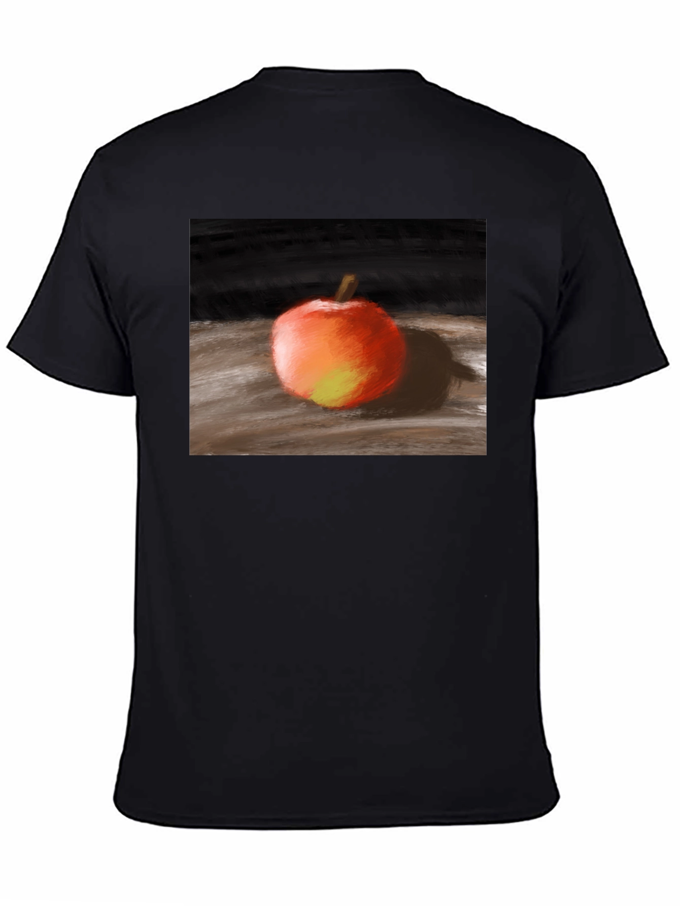 Apple Still Life Graphic Tee - Classic Style