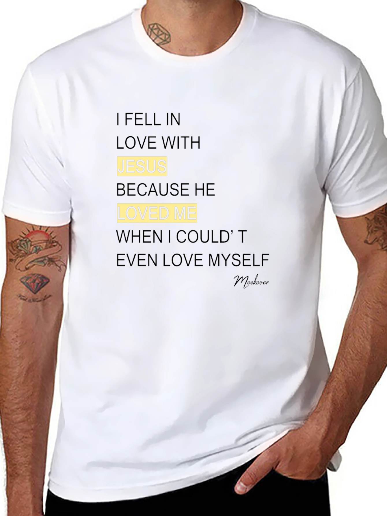 I Fell In Love With Jesus Graphic Tee