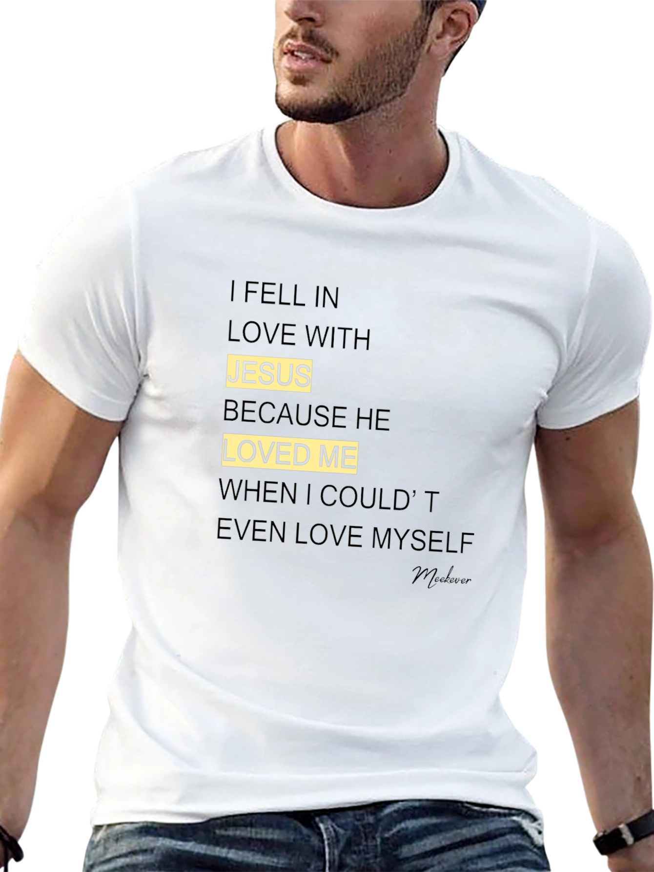 I Fell In Love With Jesus Graphic Tee