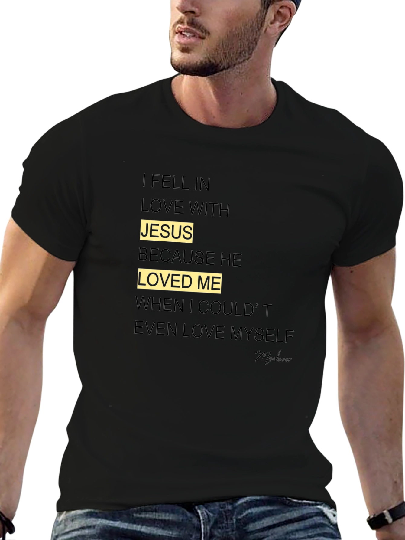 I Fell In Love With Jesus Graphic Tee