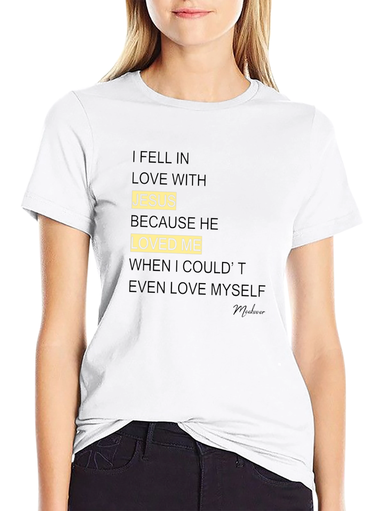 I Fell In Love With Jesus Graphic Tee
