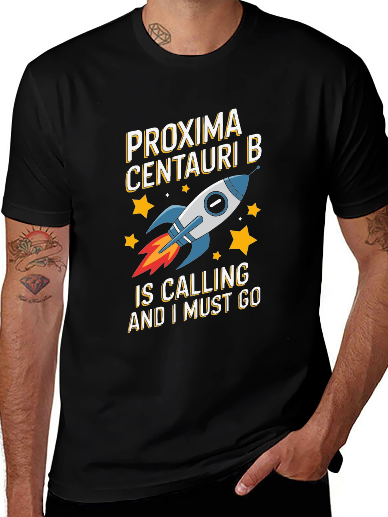 Proxima Centauri B T-Shirt - Space Exploration Tee