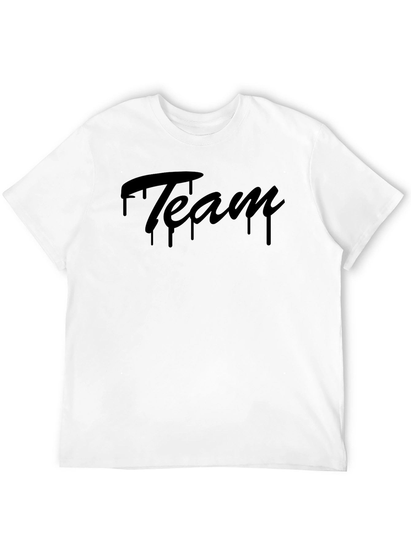 Team Drip Black Graphic Tee