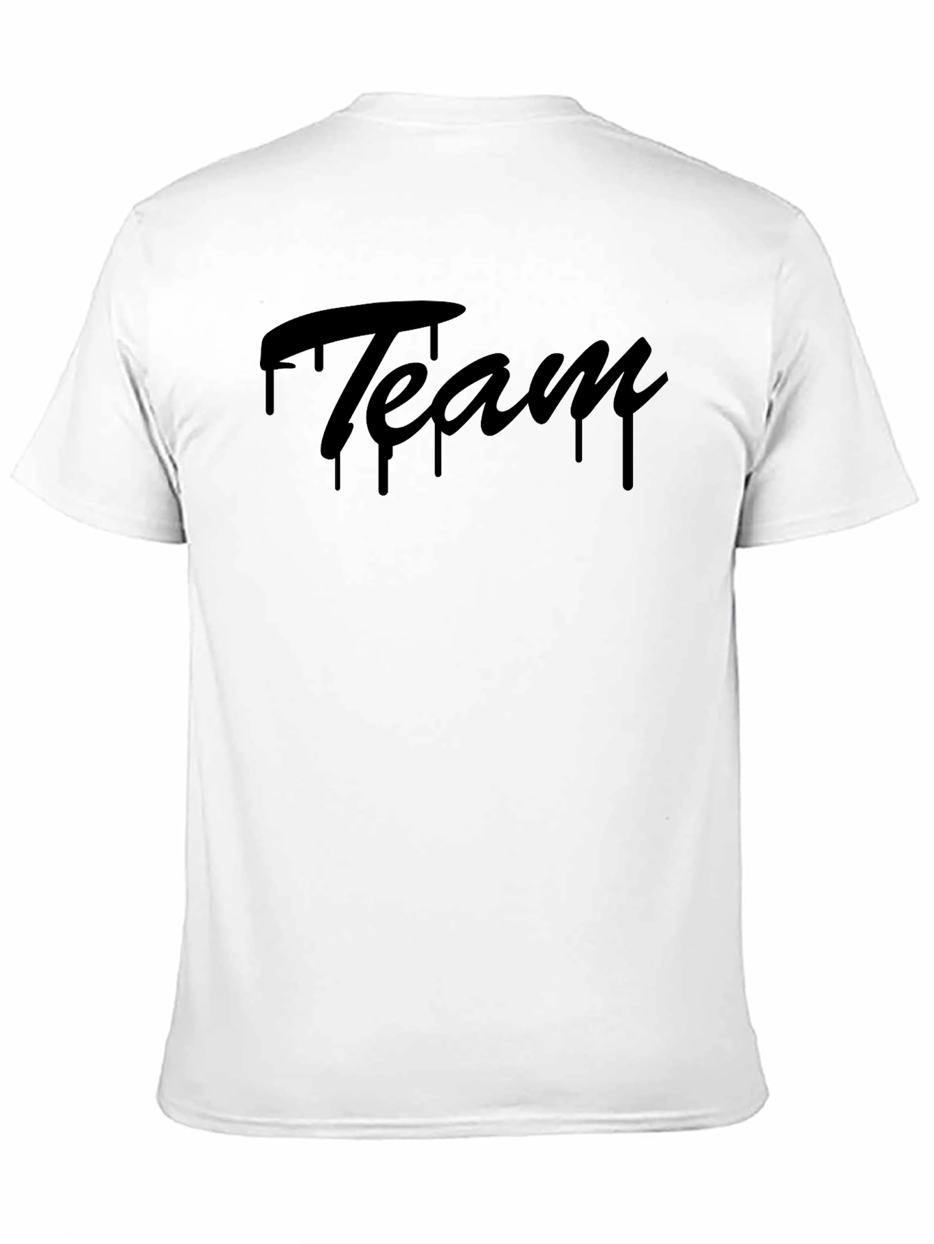Team Drip Black Graphic Tee
