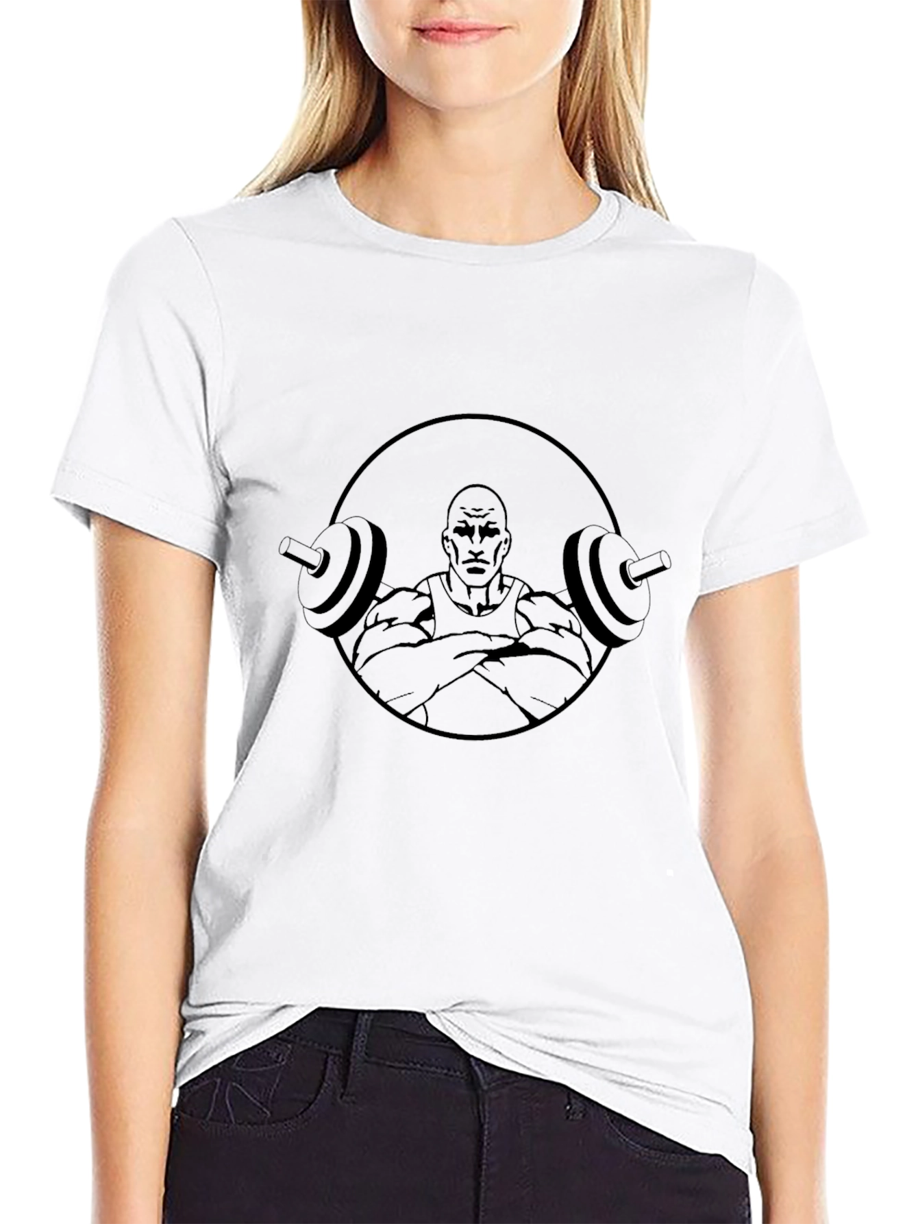 Bodybuilder Graphic Tee - Gym Wear