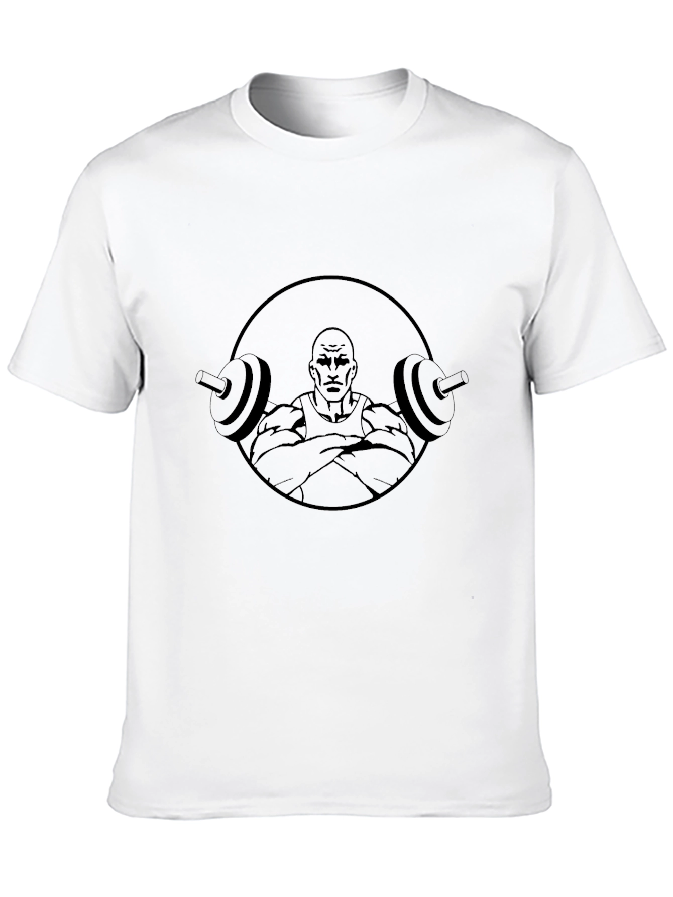 Bodybuilder Graphic Tee - Gym Wear