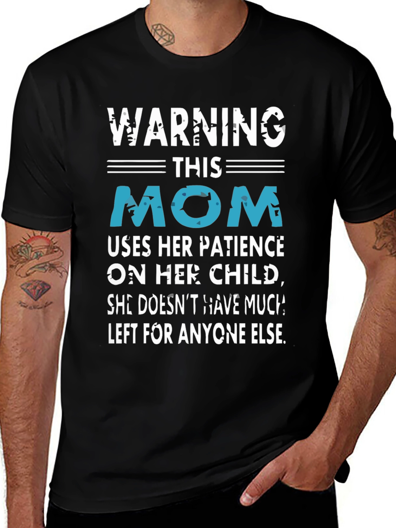 Warning This Mom T-Shirt Funny Mothers Day Tee