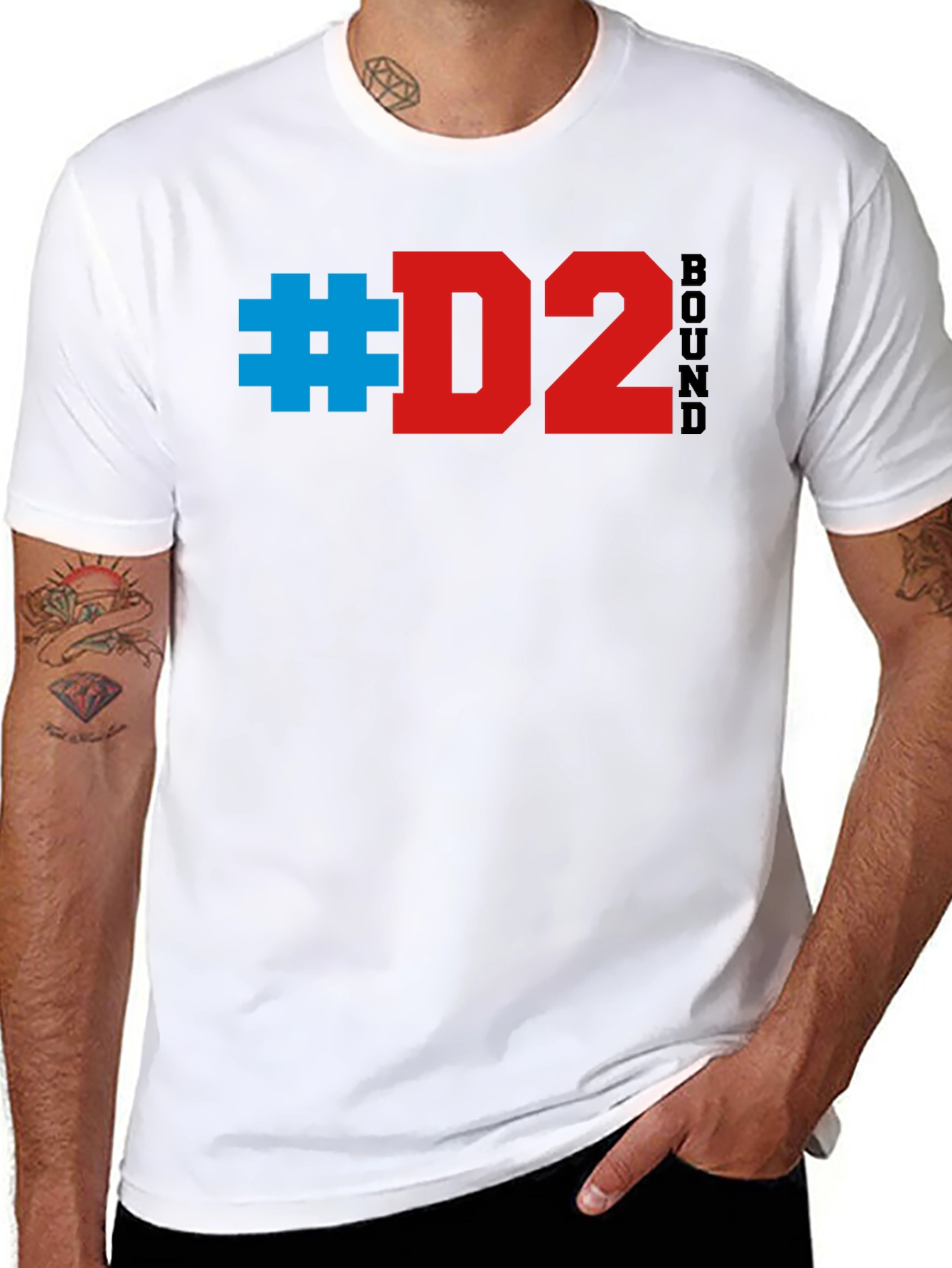 #D2 Bound T-Shirt - Stylish Collegiate Apparel