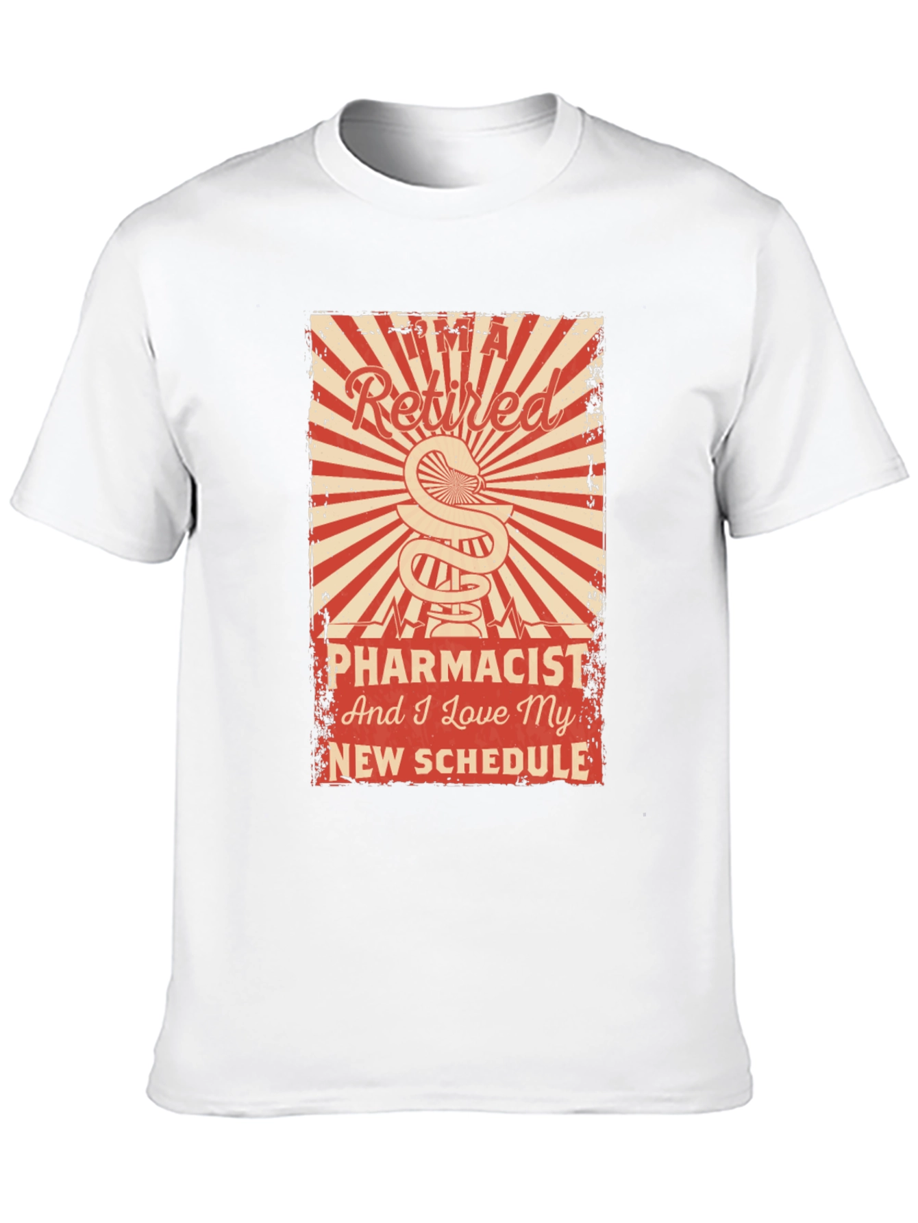 Retired Pharmacist Graphic T-Shirt