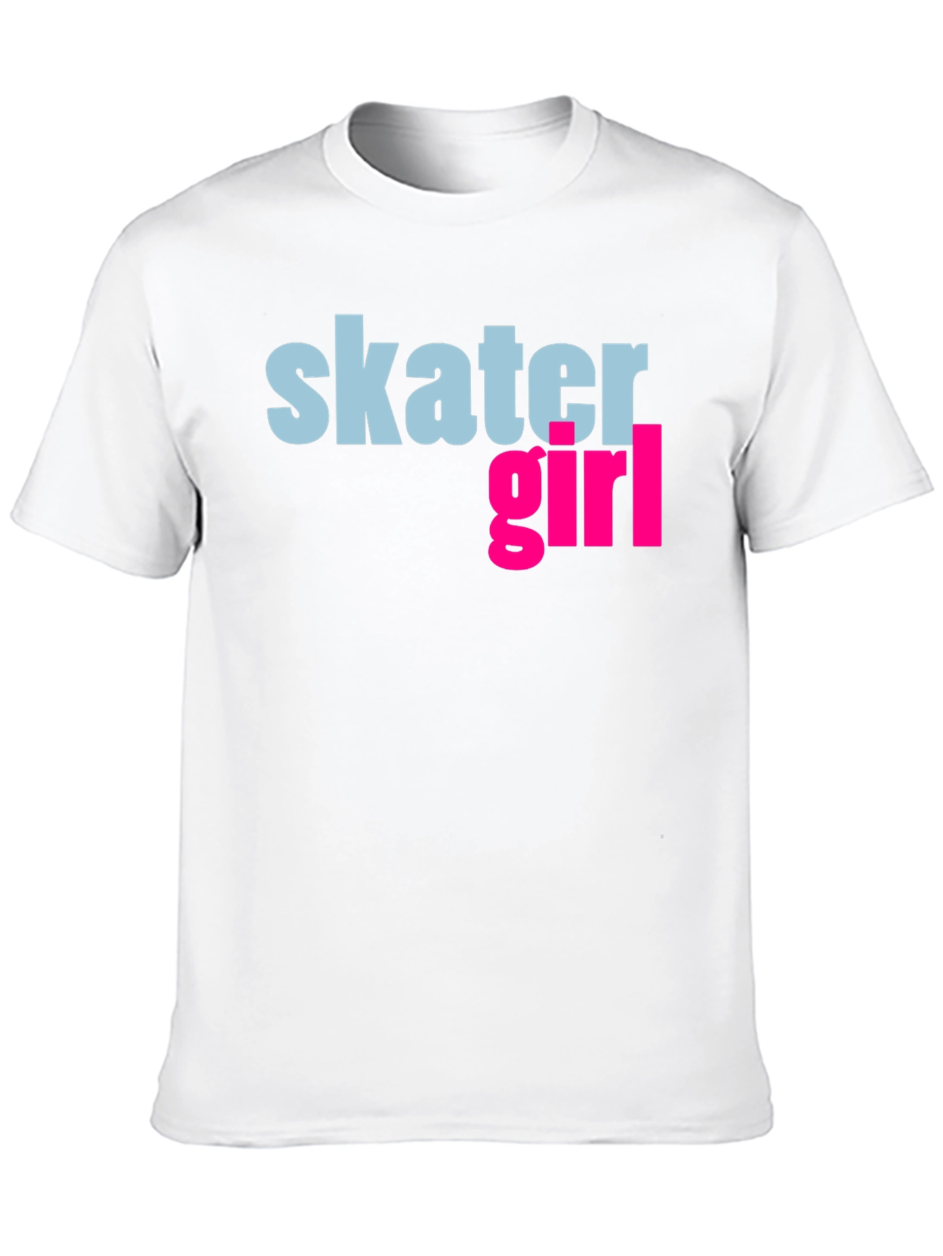 Skater Girl Graphic Tee - Cool Casual Style