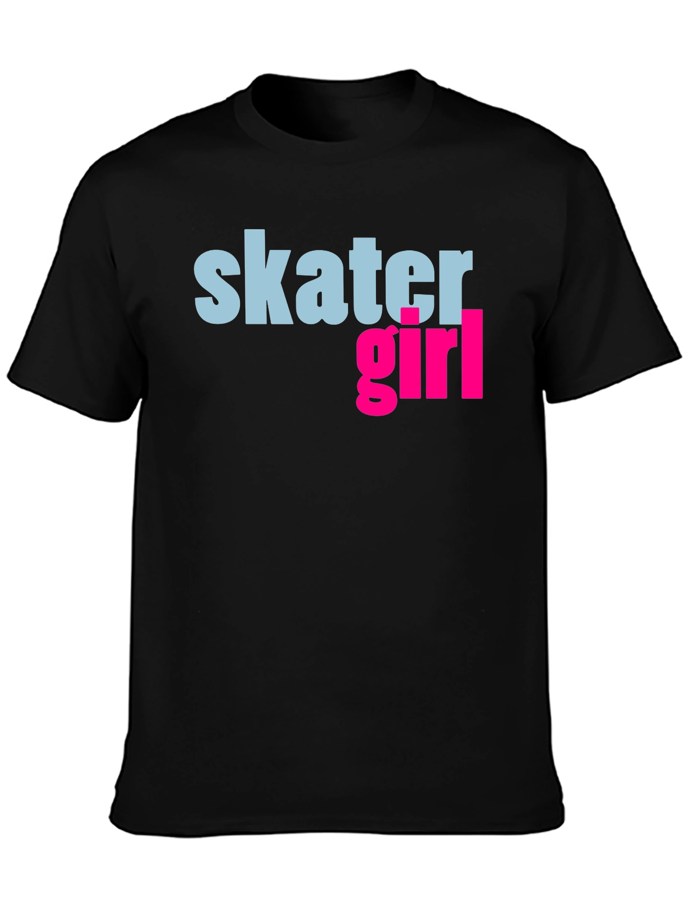 Skater Girl Graphic Tee - Cool Casual Style