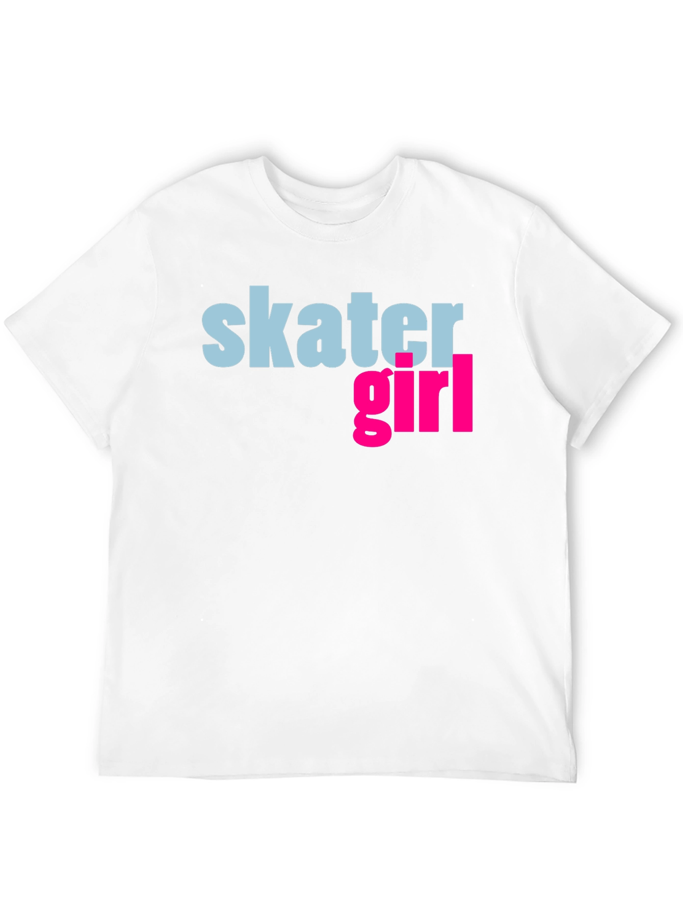 Skater Girl Graphic Tee - Cool Casual Style