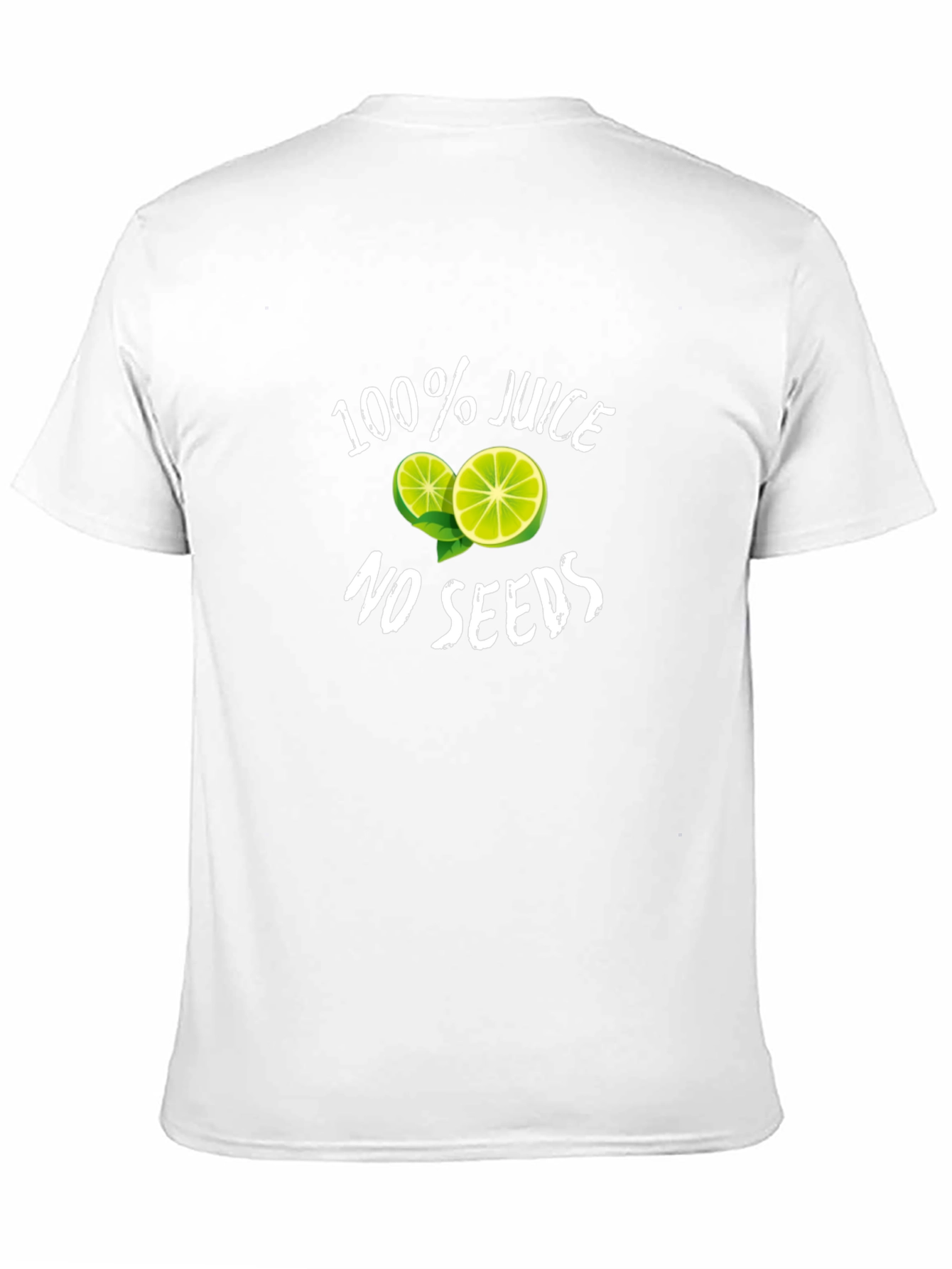 100% Juice No Seeds Black Graphic Tee