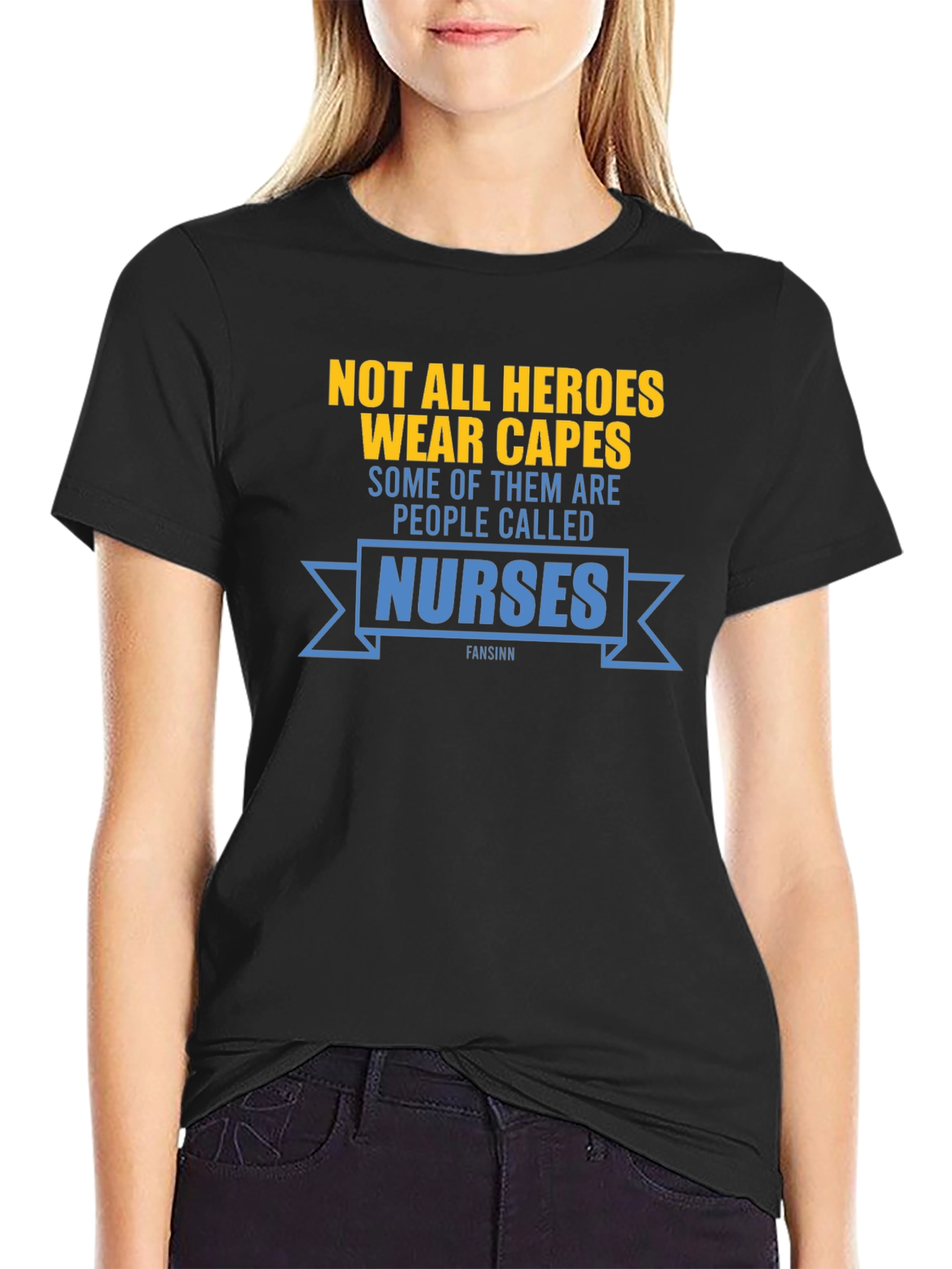 Nurses are Heroes Graphic T-Shirt