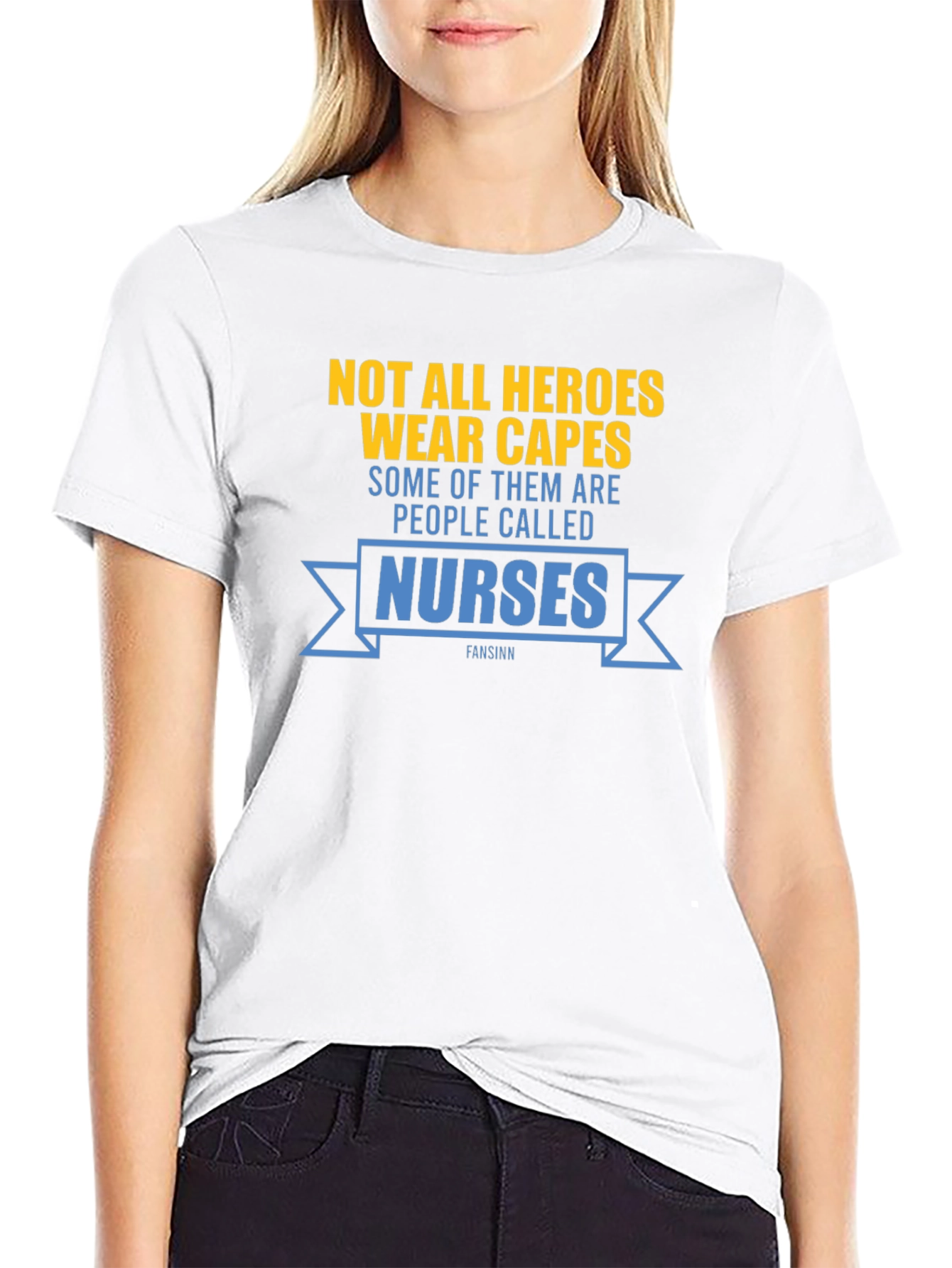 Nurses are Heroes Graphic T-Shirt