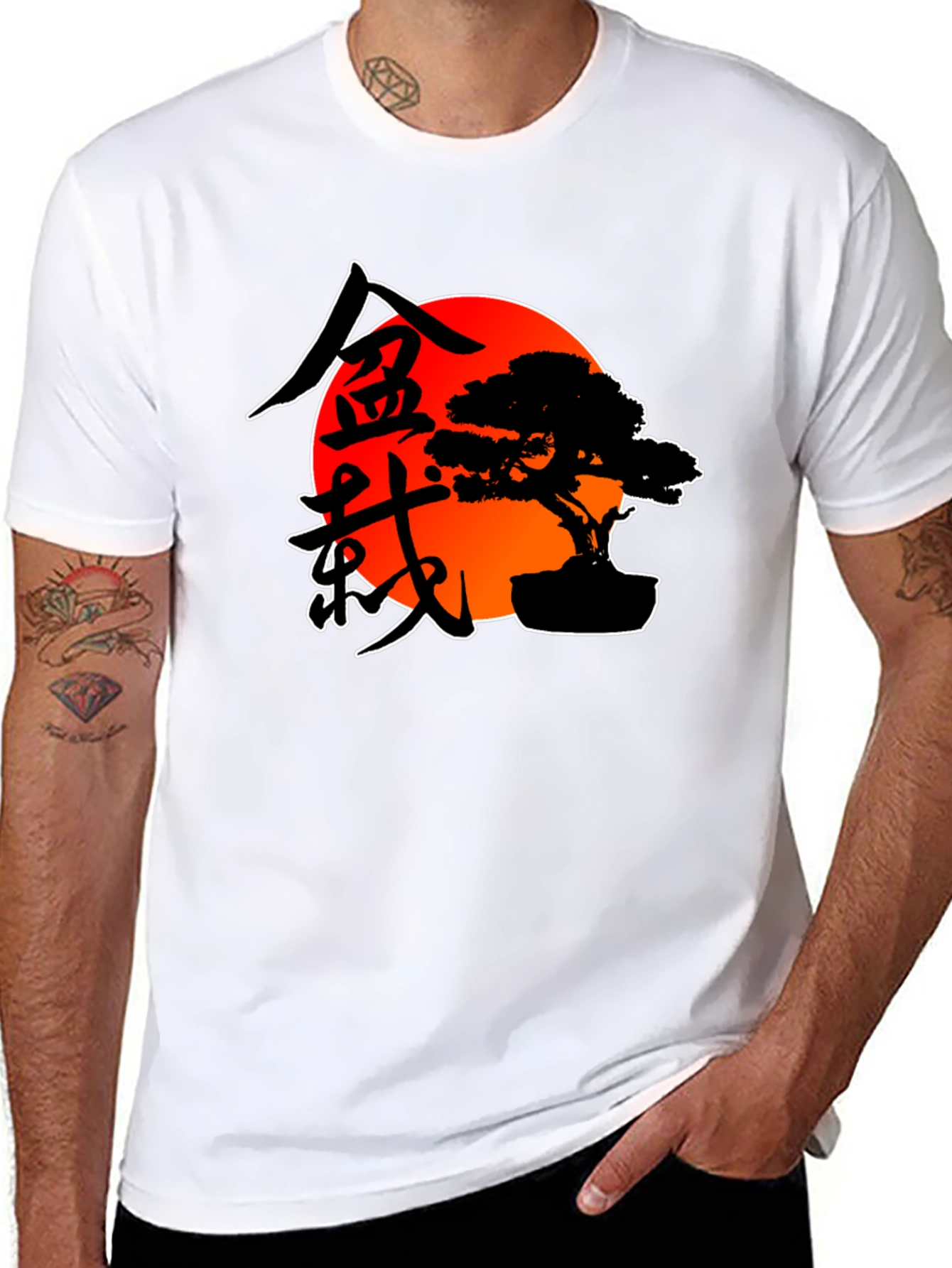 Bonsai Tree Japanese Art T-Shirt