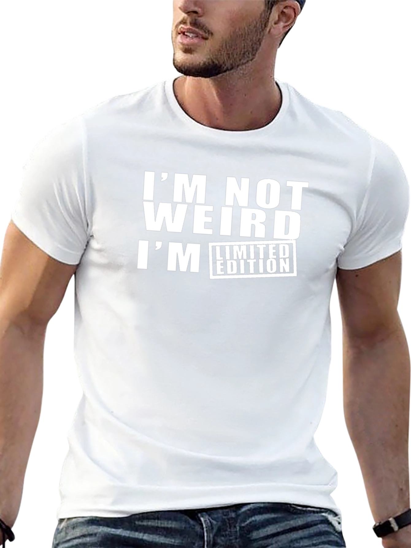 Im Not Weird Limited Edition Black T-Shirt