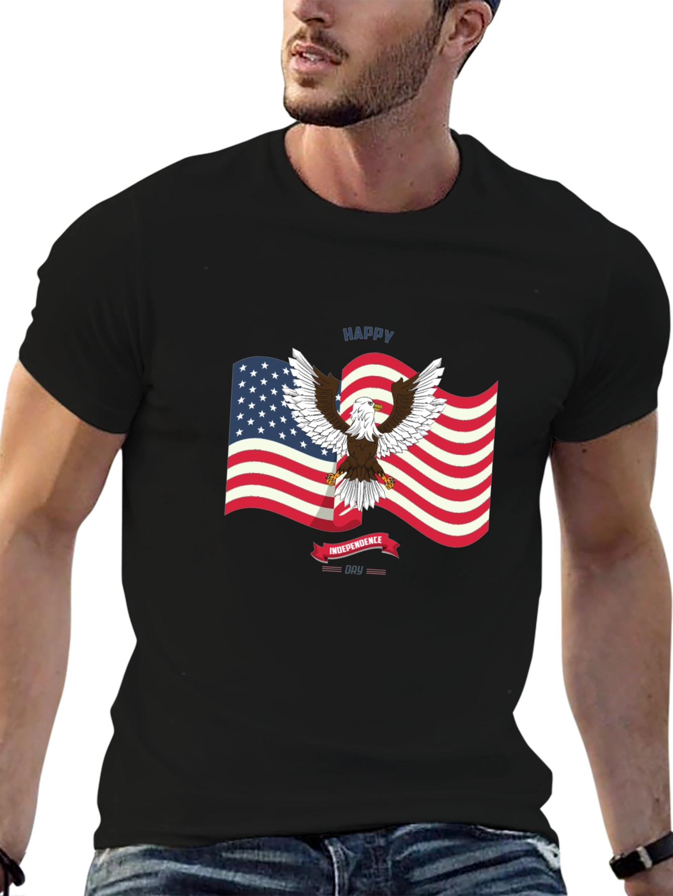 Happy Independence Day Eagle T-Shirt