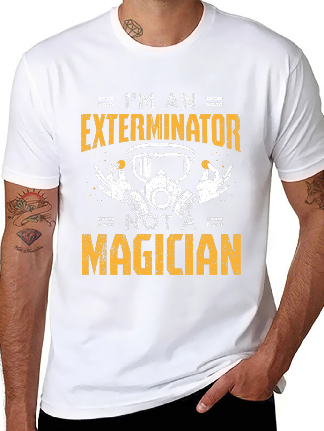 Exterminator Graphic Tee - Funny Pest Control Shirt