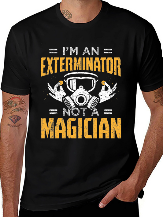Exterminator Graphic Tee - Funny Pest Control Shirt