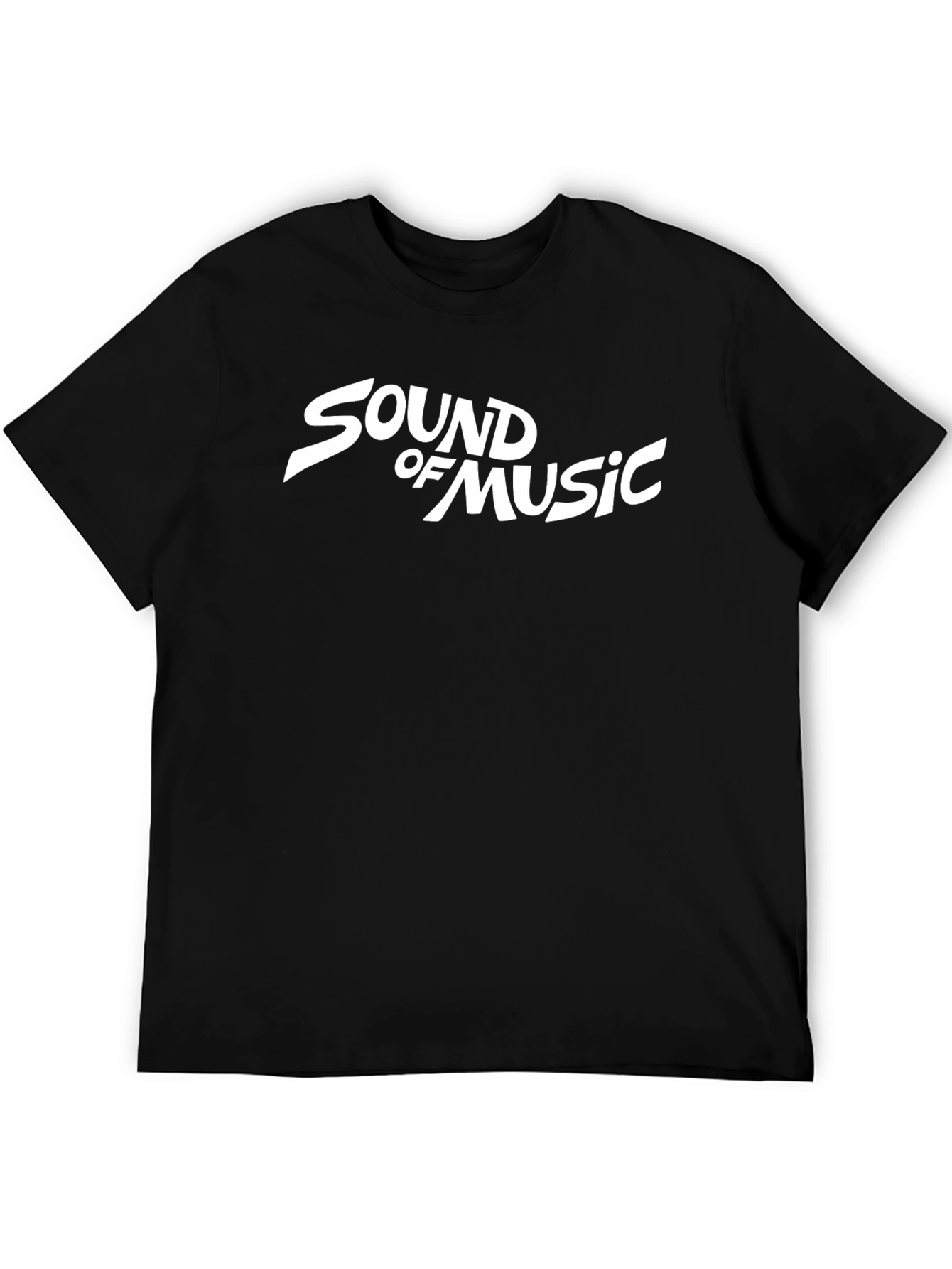 Sound of Music Black T-Shirt - Classic Musical Tee