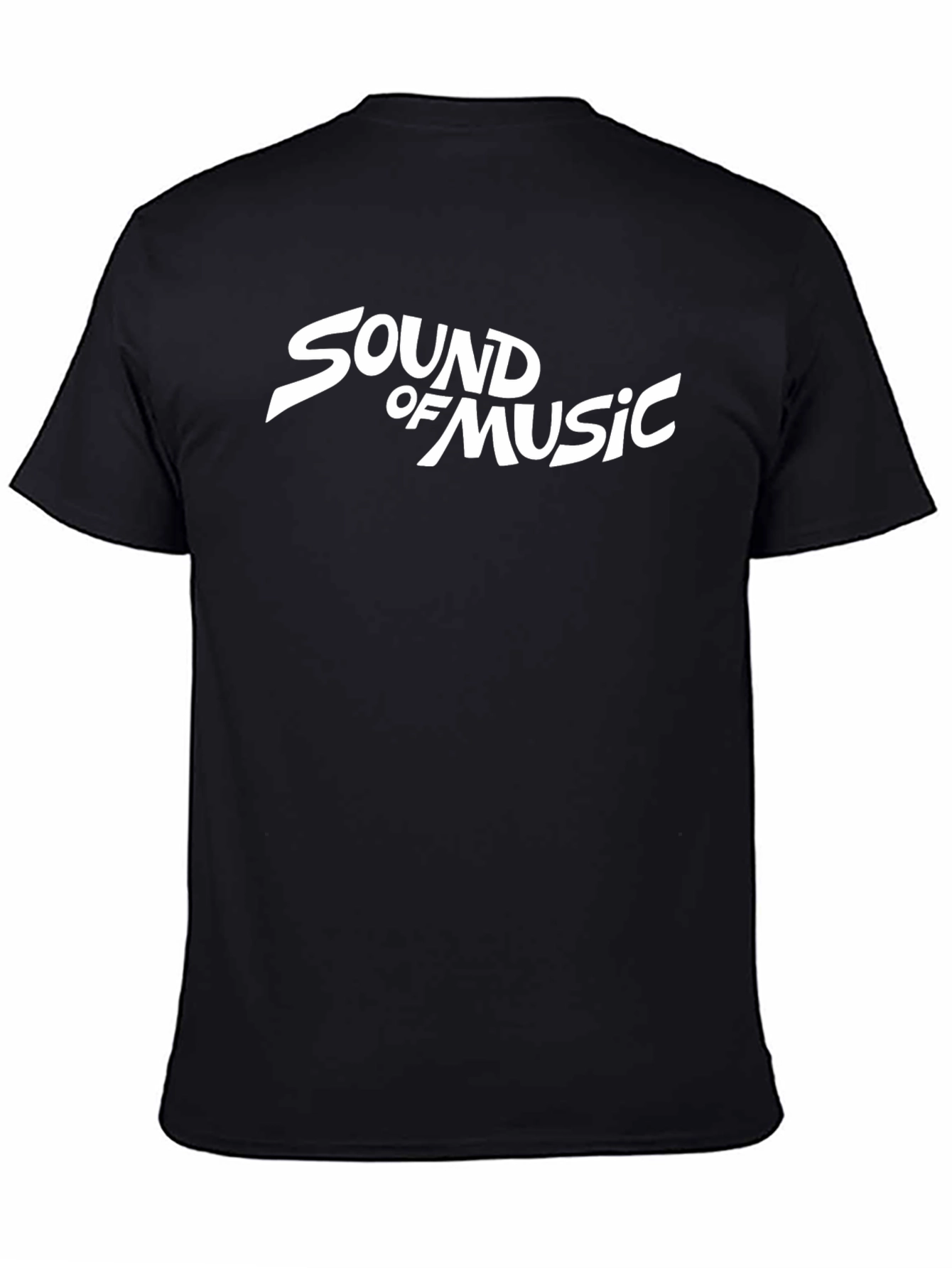 Sound of Music Black T-Shirt - Classic Musical Tee