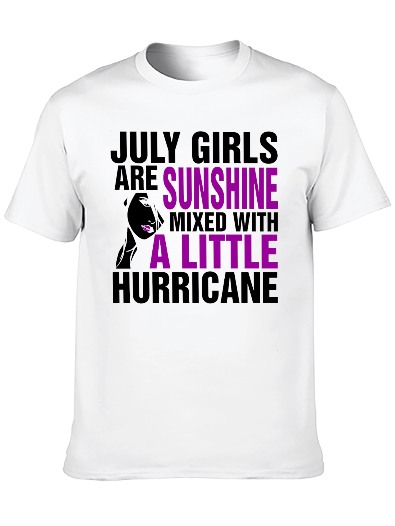 July Girls Sunshine Hurricane Black T-Shirt