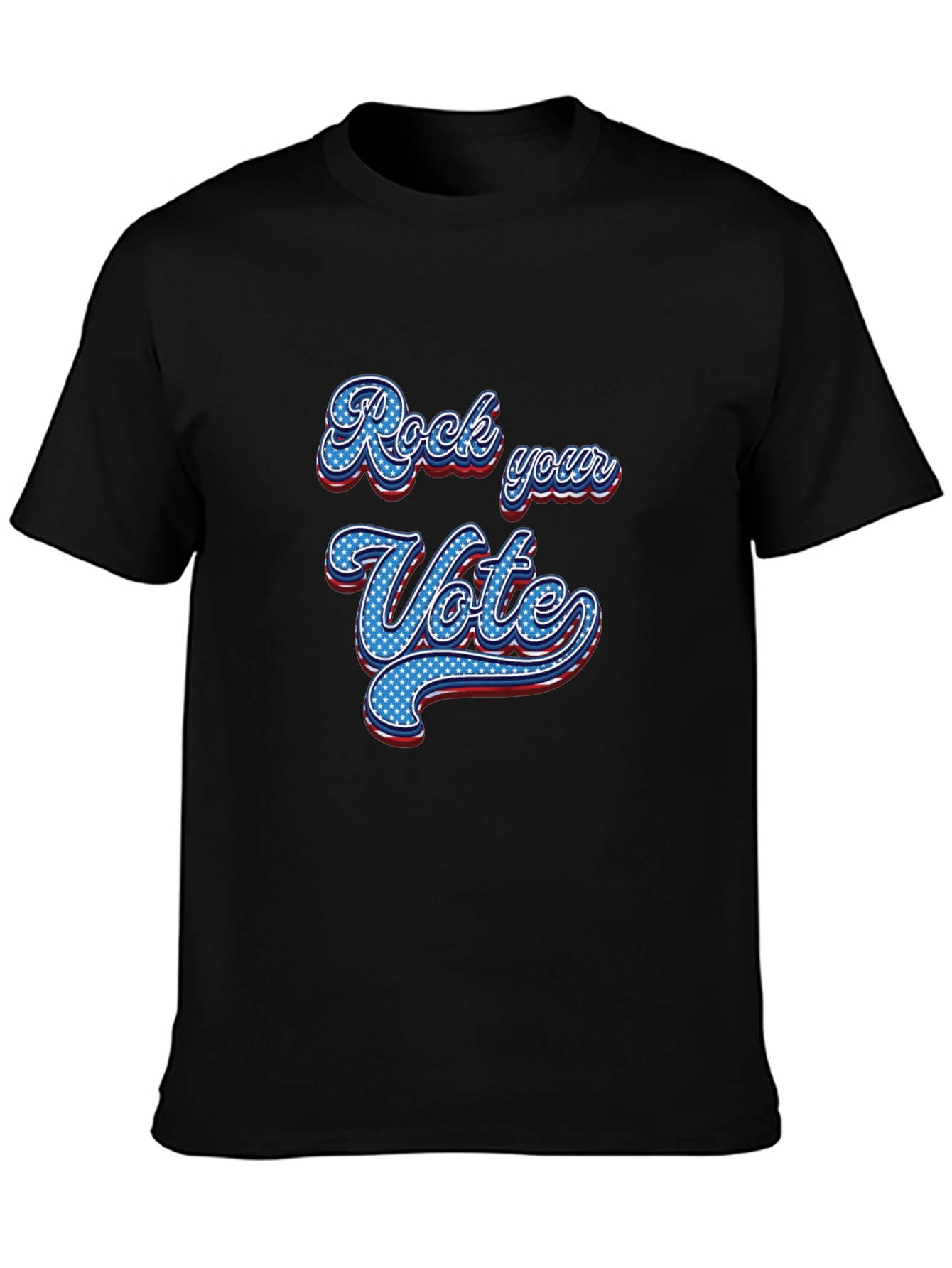 Rock Your Vote Graphic Tee - Patriotic T-Shirt