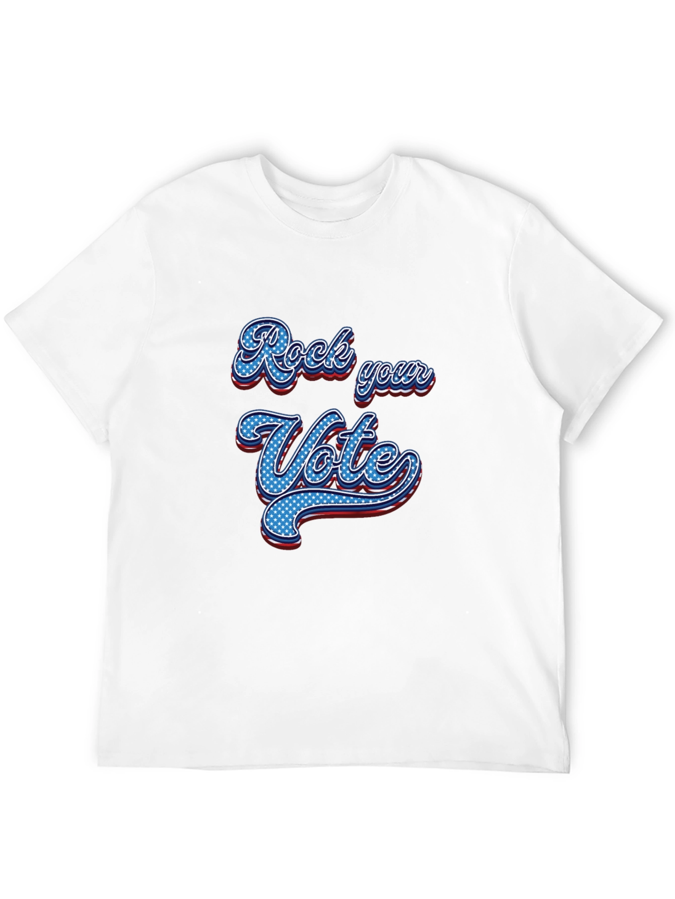 Rock Your Vote Graphic Tee - Patriotic T-Shirt