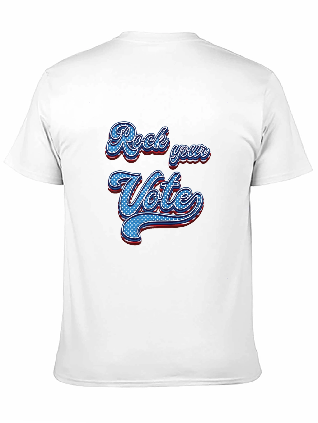 Rock Your Vote Graphic Tee - Patriotic T-Shirt