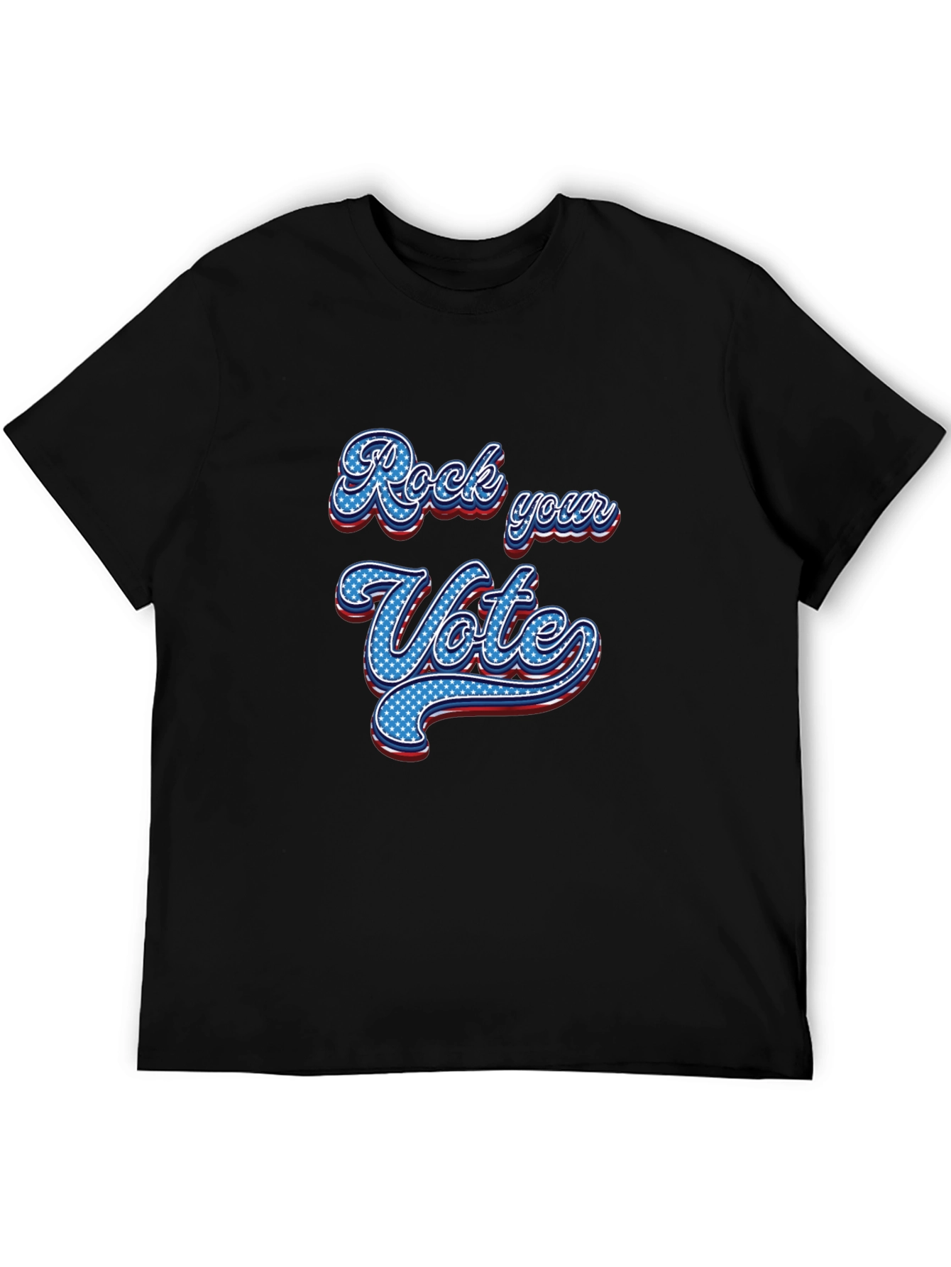 Rock Your Vote Graphic Tee - Patriotic T-Shirt