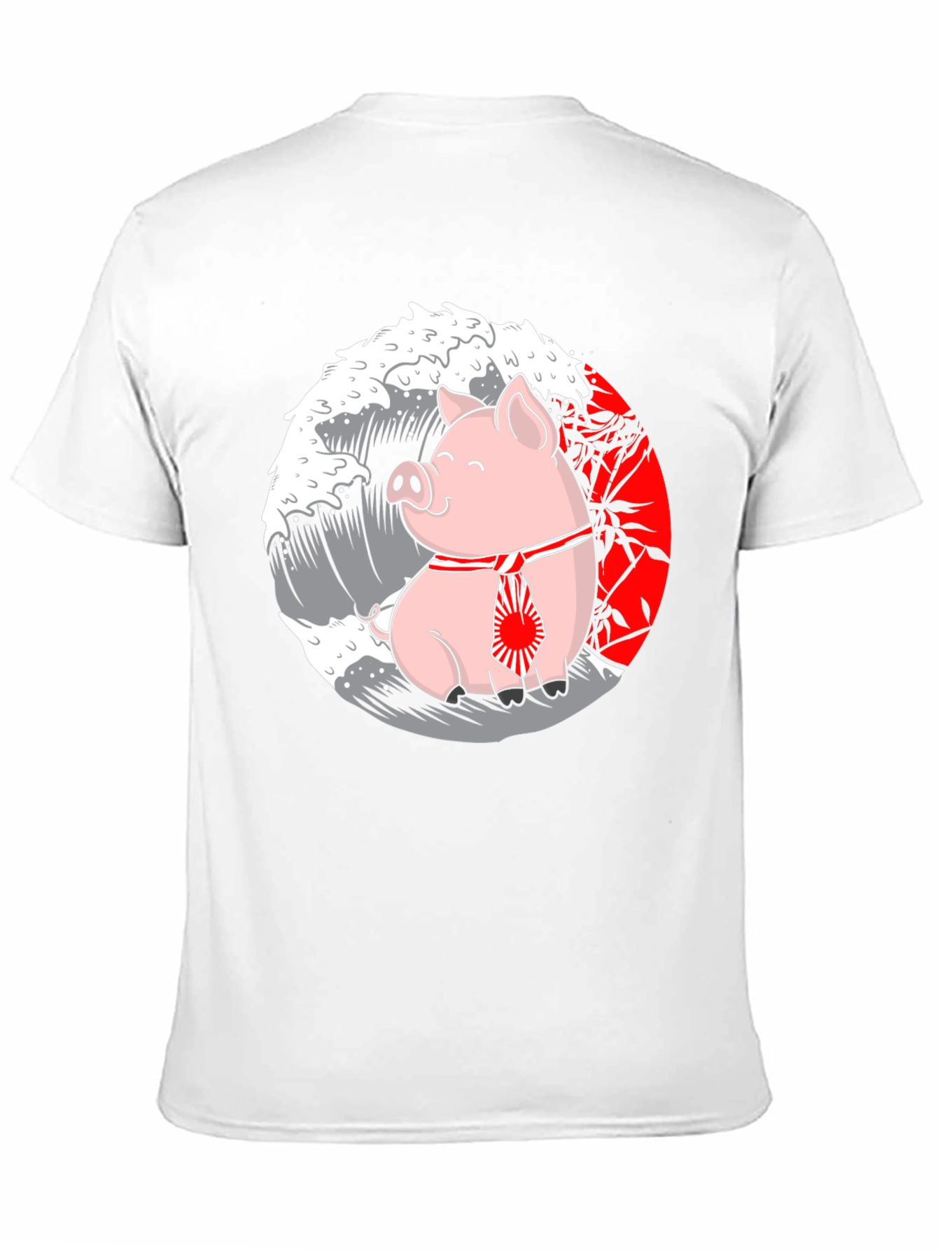 Pig Japanese Wave T-Shirt