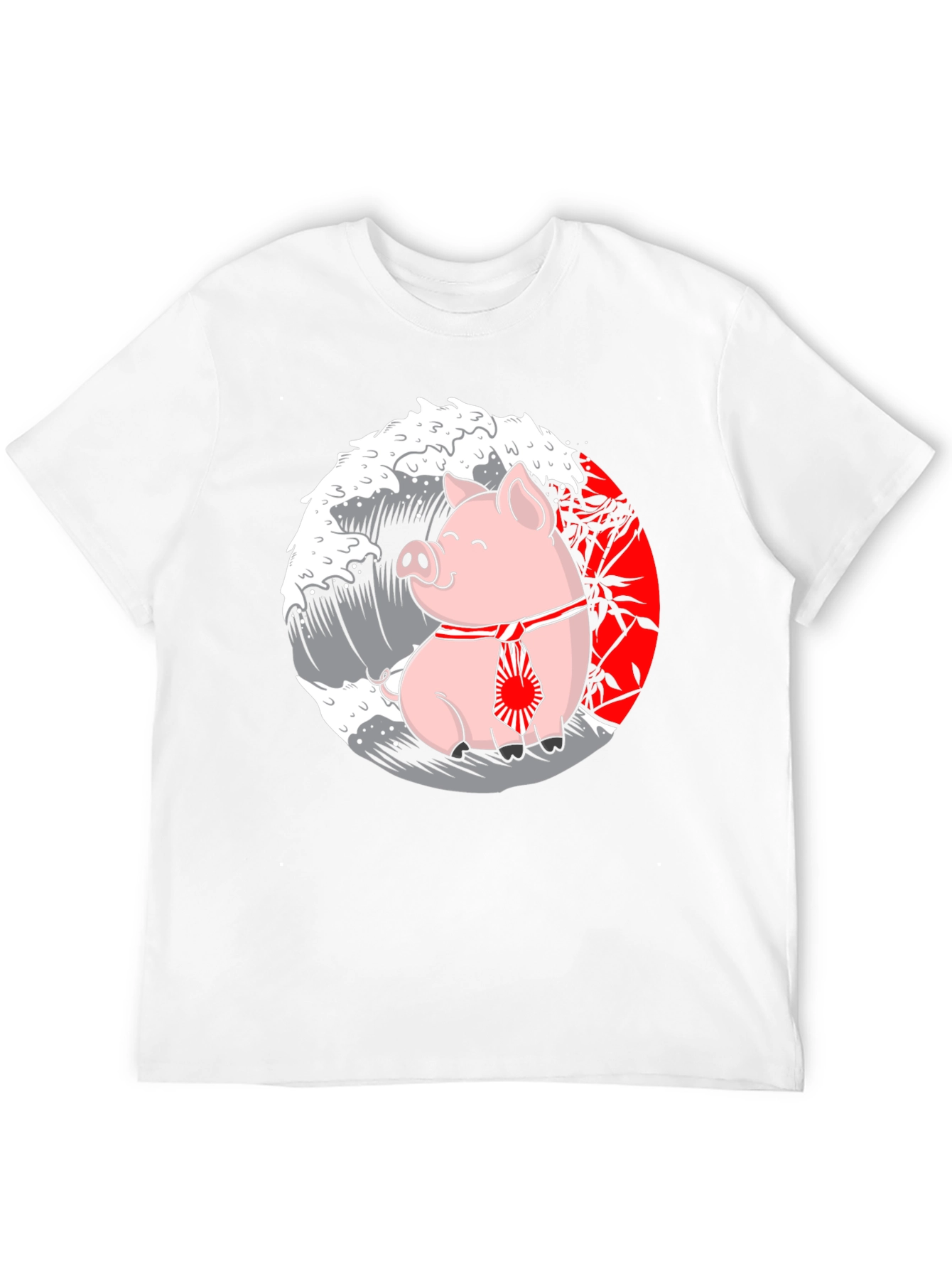 Pig Japanese Wave T-Shirt