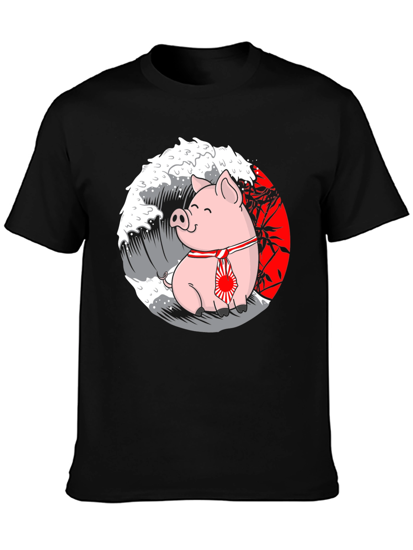 Pig Japanese Wave T-Shirt