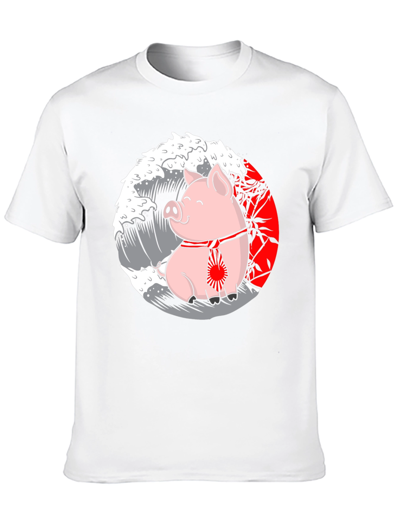 Pig Japanese Wave T-Shirt