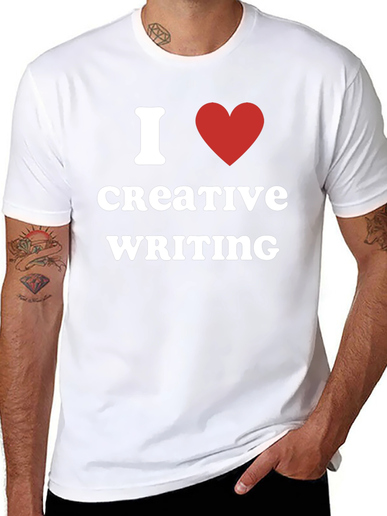 I Heart Creative Writing T-Shirt