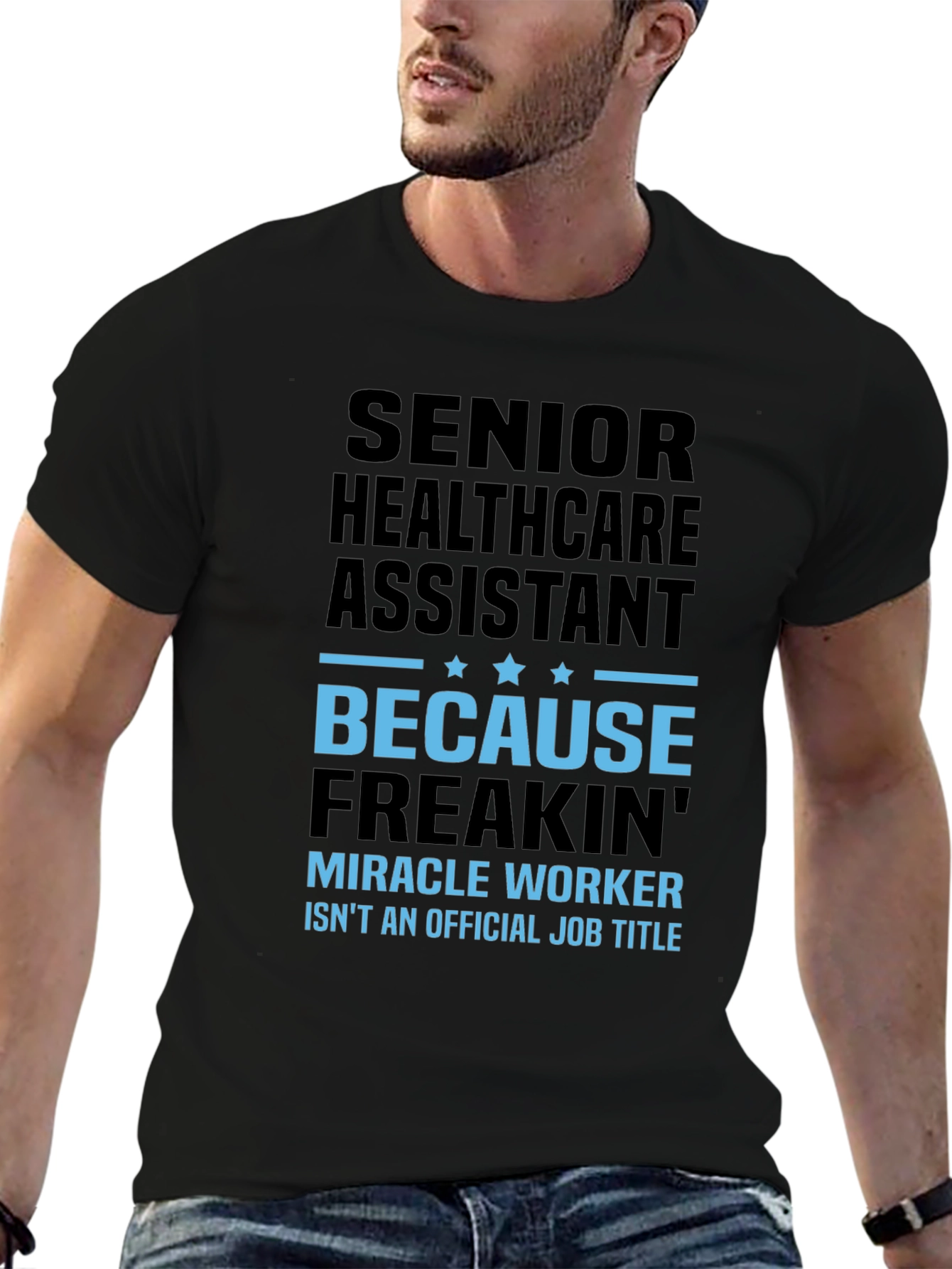 Senior Healthcare Assistant Funny T-Shirt