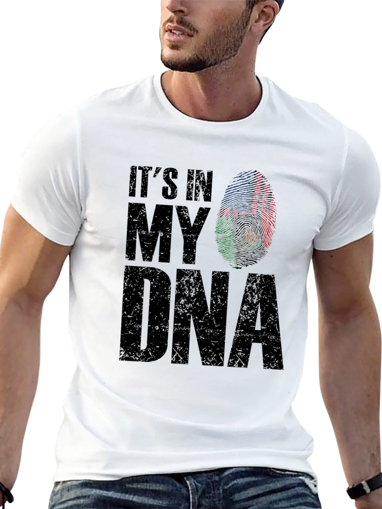 Its In My DNA T-Shirt - Mens Black Tee