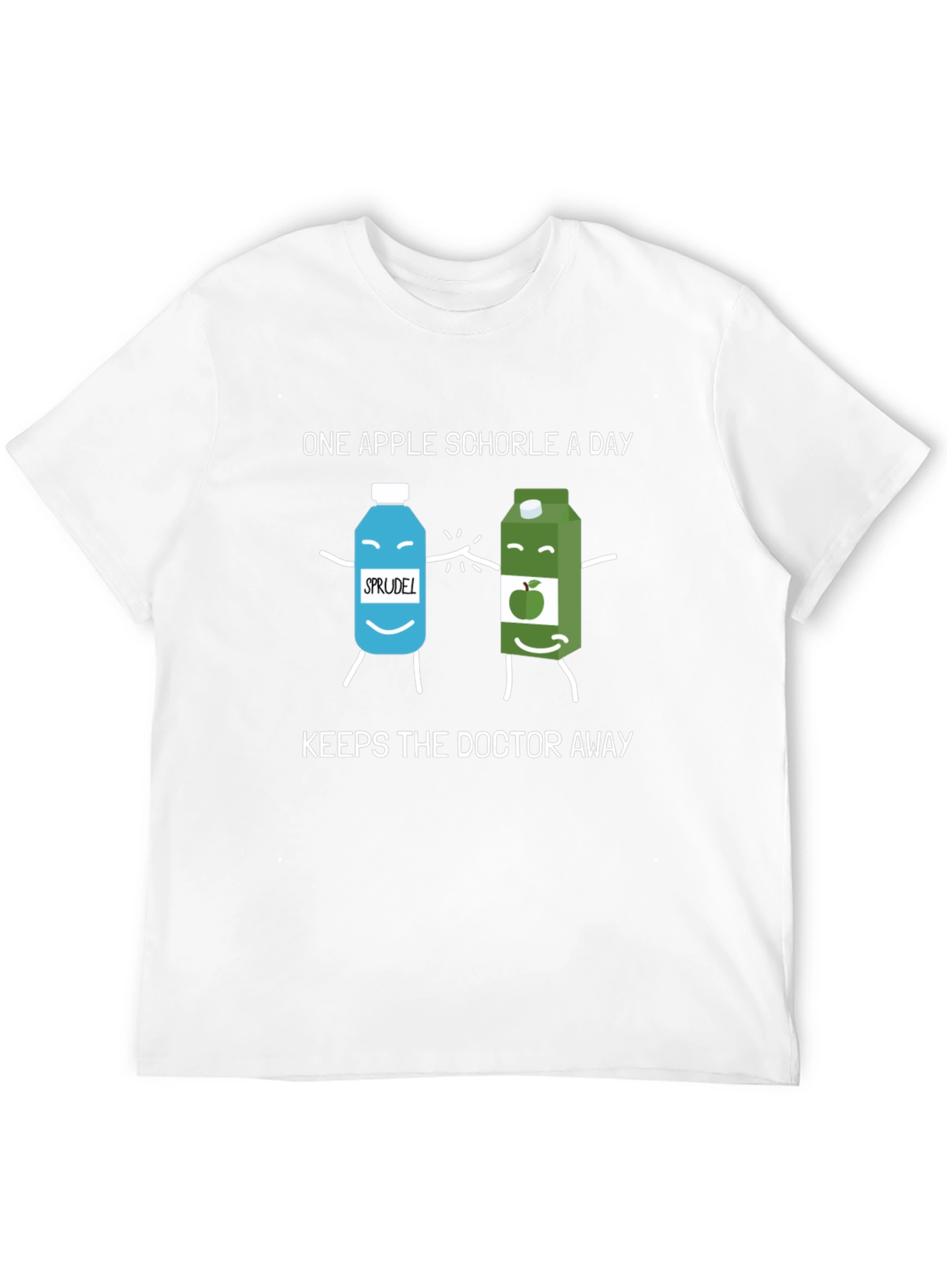 Apple Schorle T-Shirt - Funny Health Tee