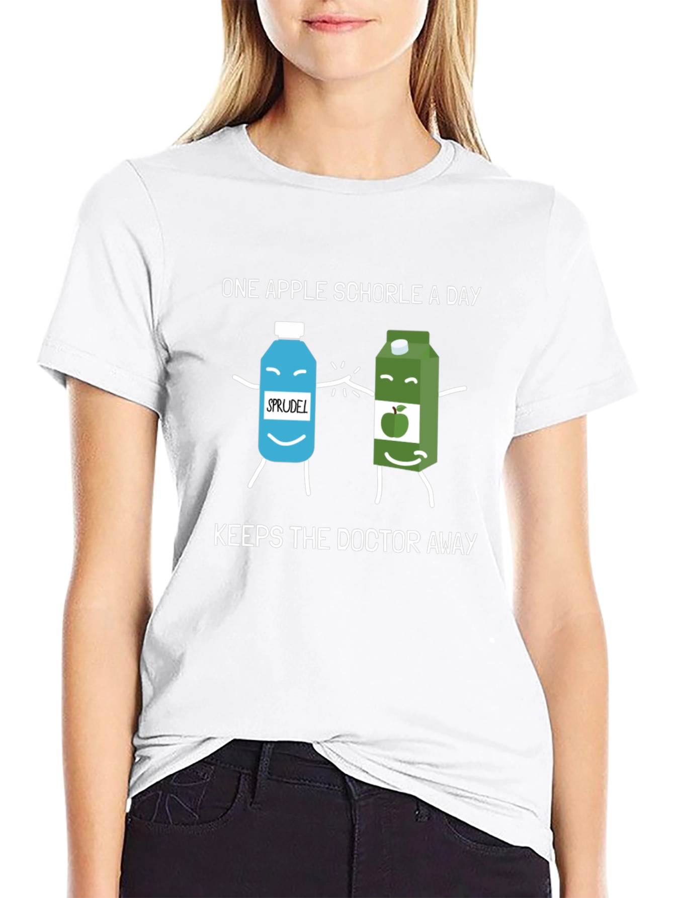 Apple Schorle T-Shirt - Funny Health Tee